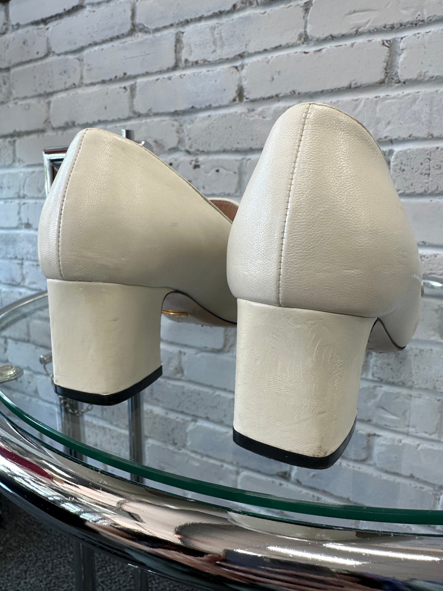 Gucci loafer Heel