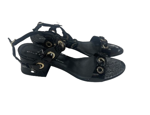 AGL Black Sandals