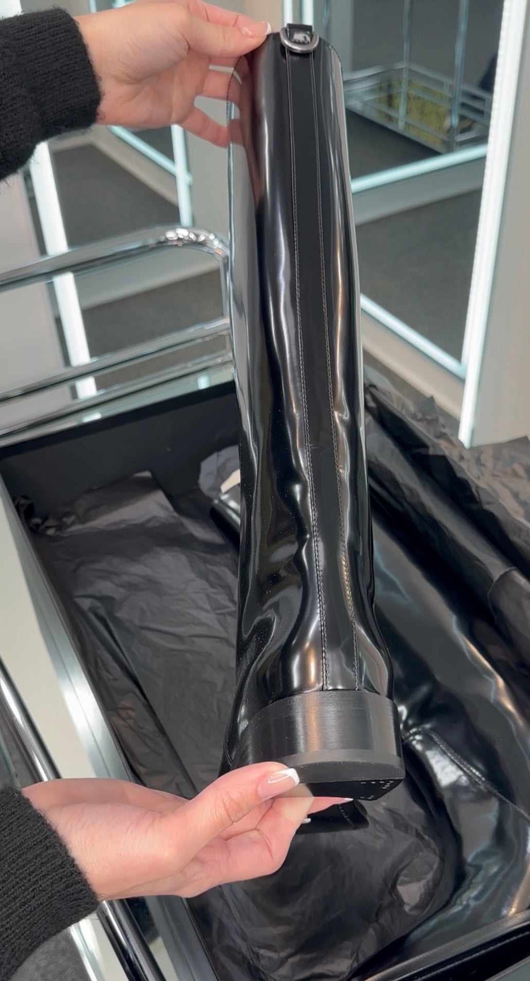 Saint Laurent Riding Boot