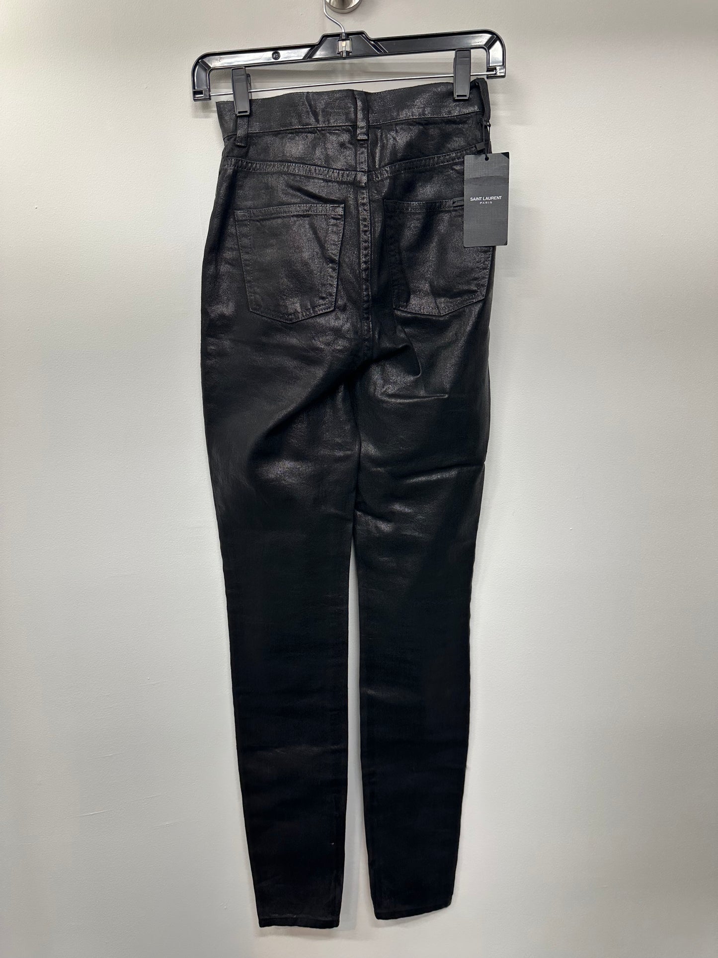 Saint Laurent coated Jeans