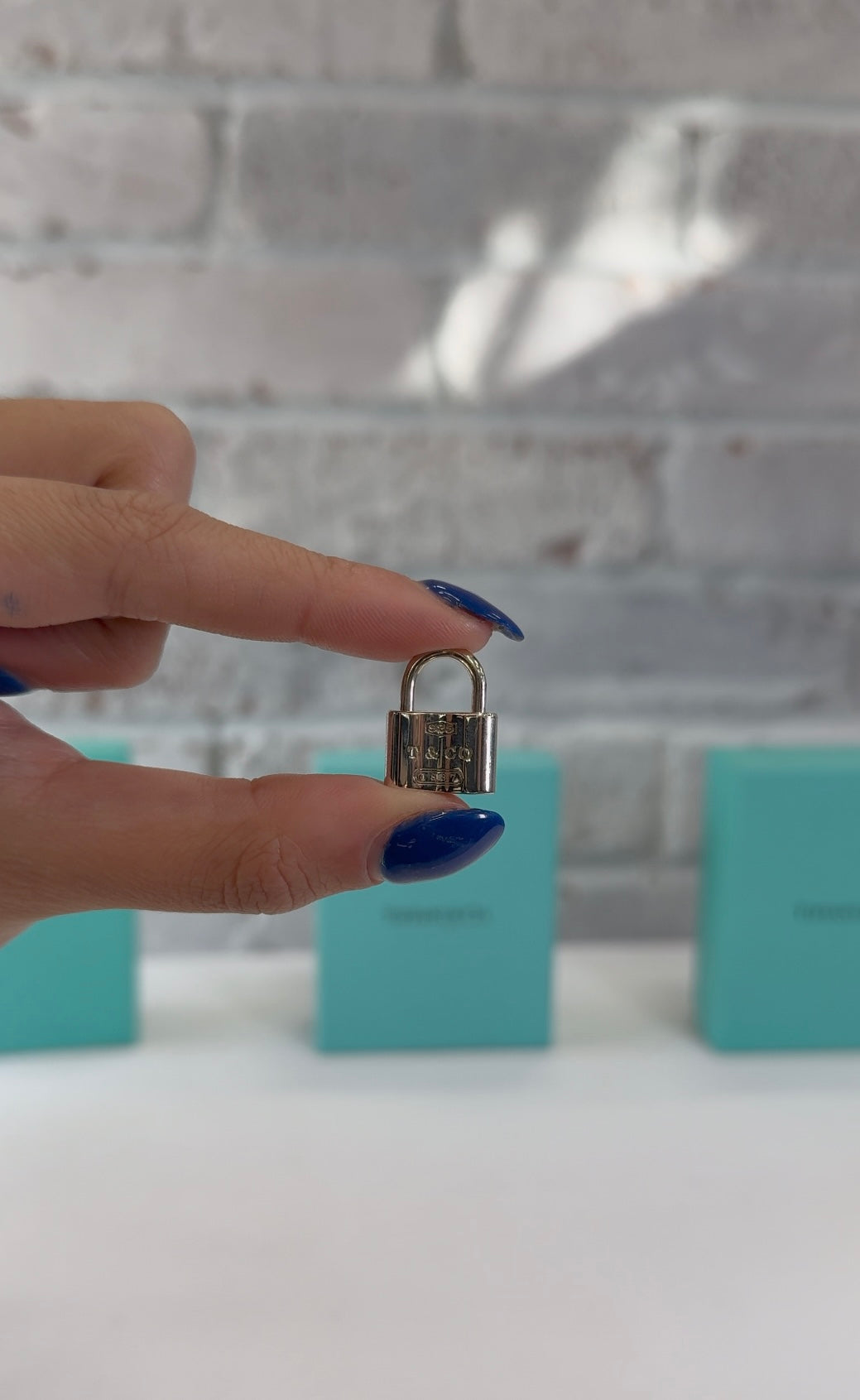 Tiffany 1837 Lock Charm