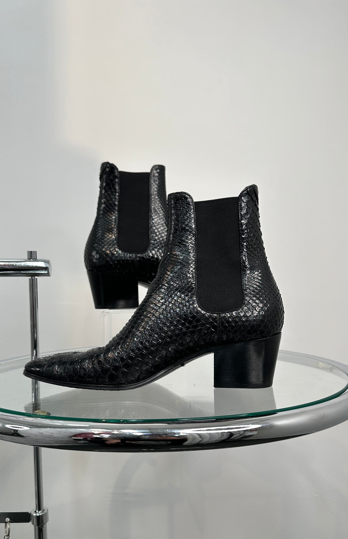 Saint Laurent python Bootie