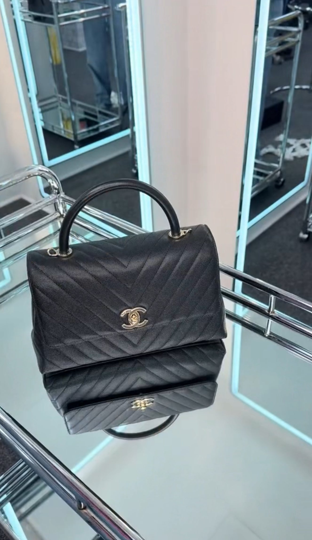 Chanel Top Handle Bag