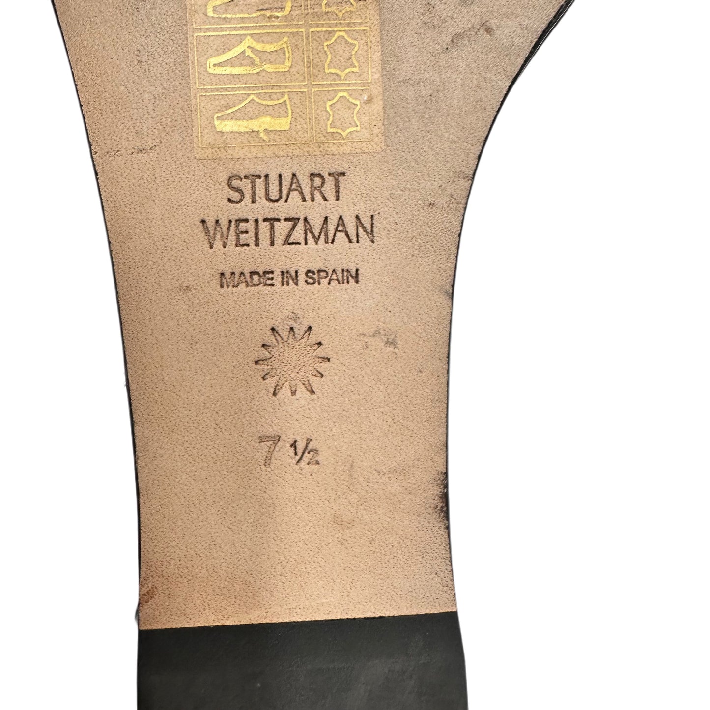 STUART WEITZMAN Patent Leather Sandal Size 7.5