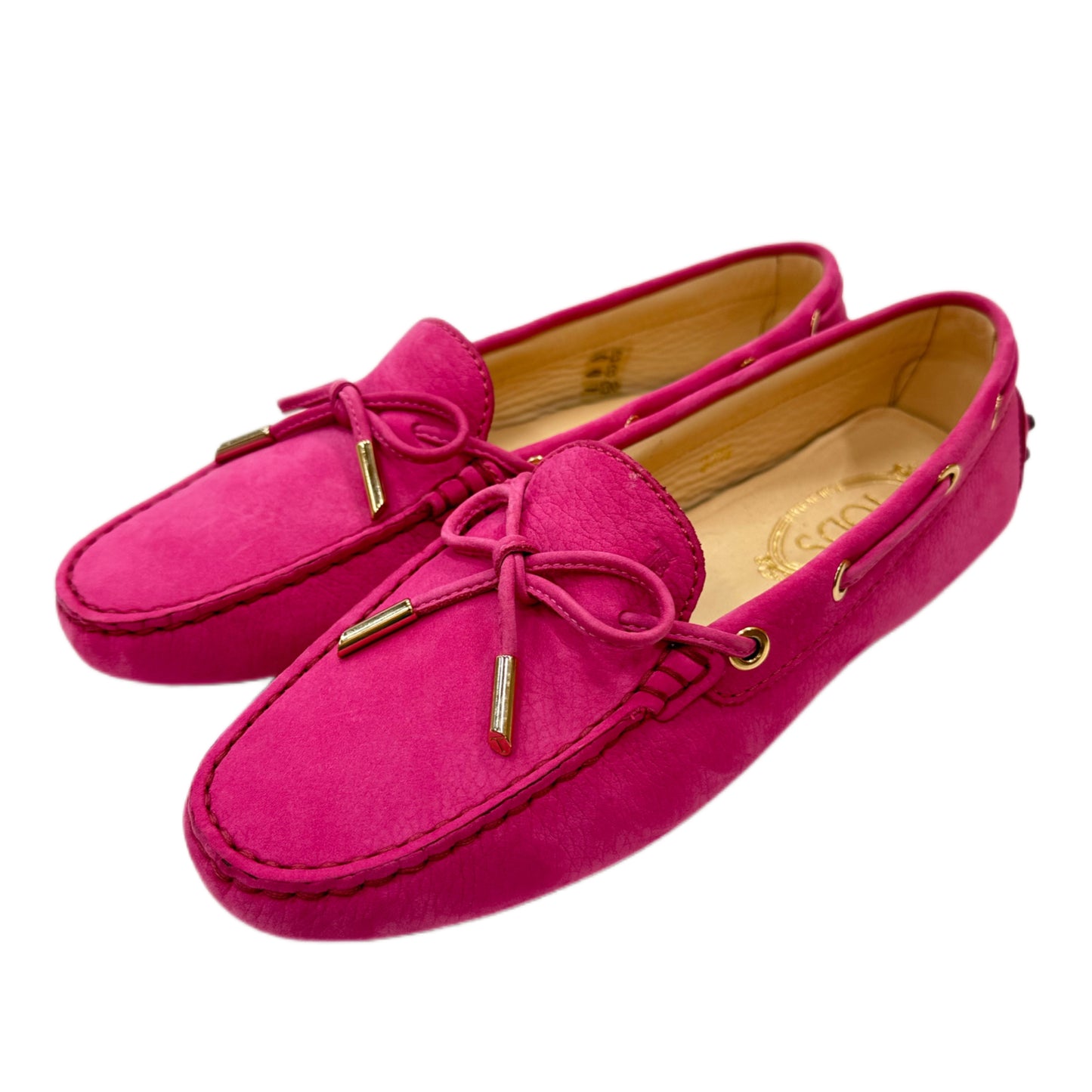 TODS Pink Driving Moc Size 37.5