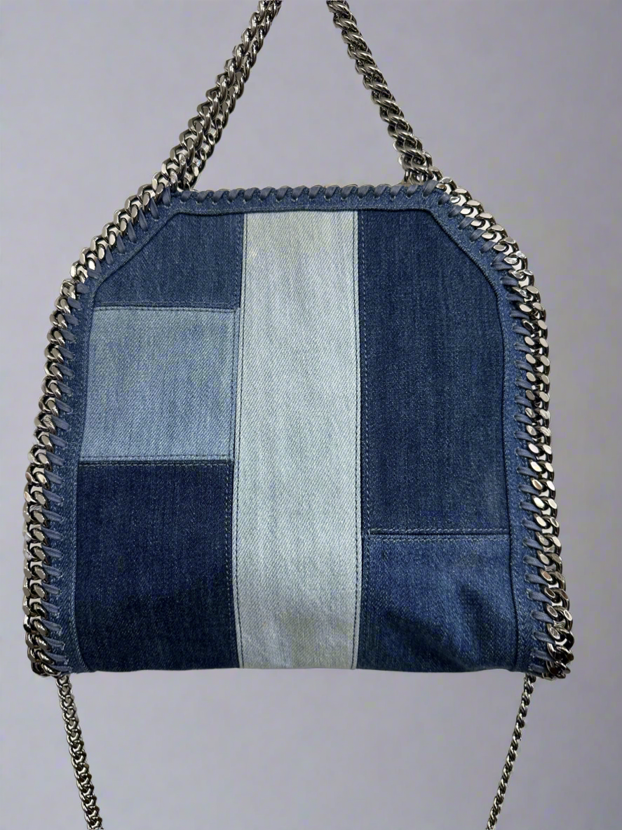Stella McCartney Denim Falbella Tote