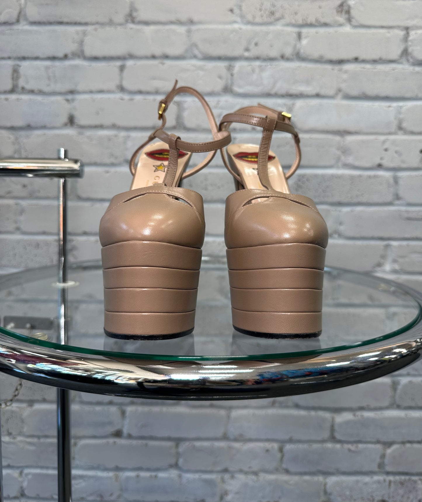 Gucci platform Heels