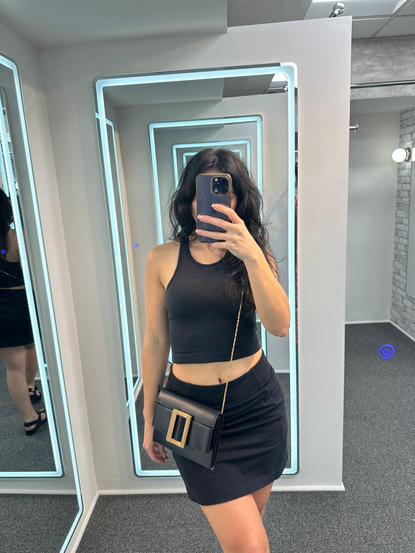 Boyy leather Clutch