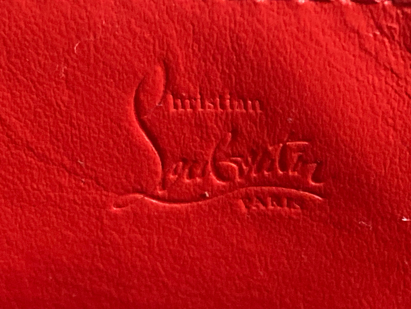 CHRISTIAN LOUBOUTIN Loubitown Femme Camera Bag Navy Blue