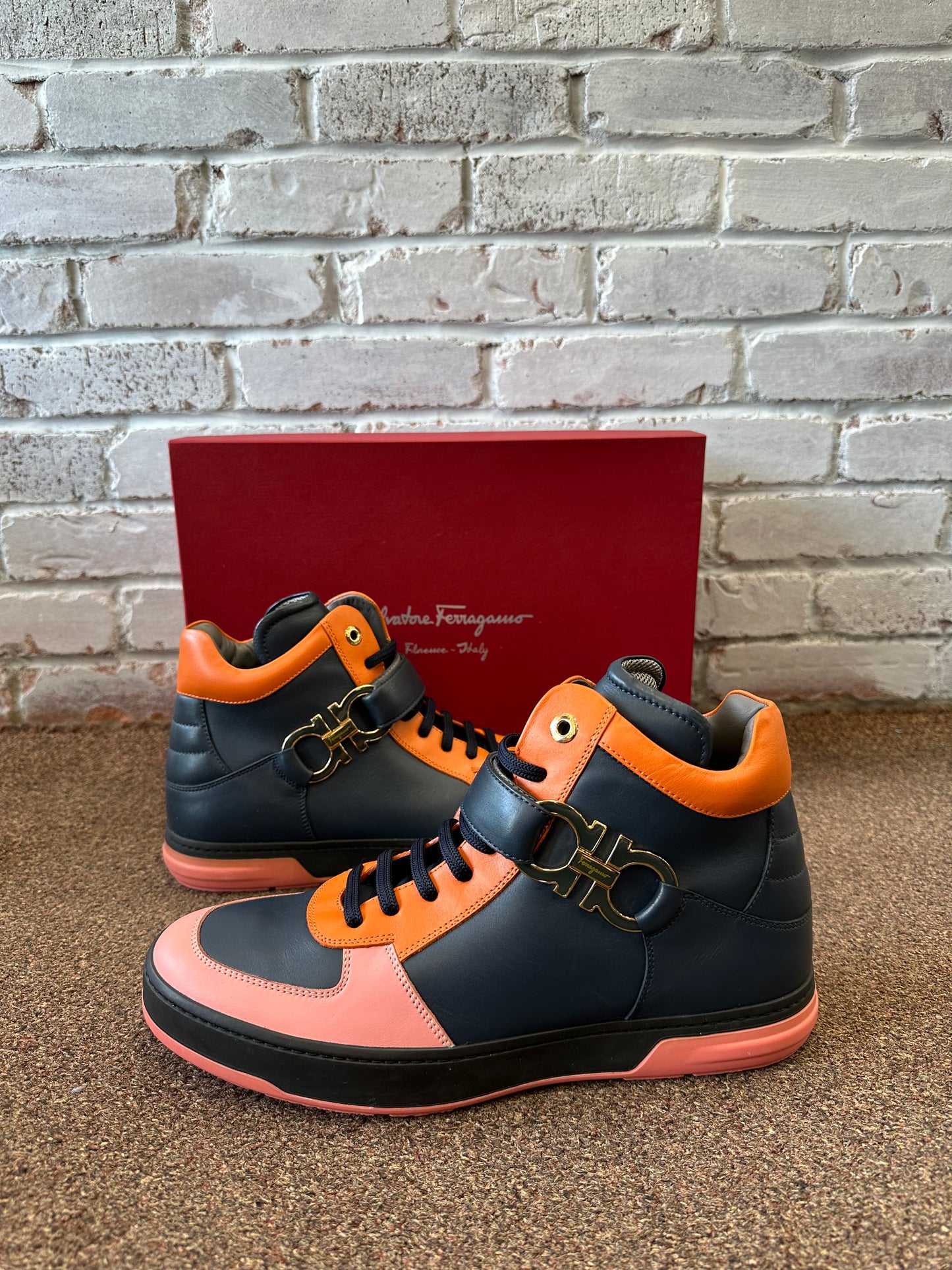 Ferragamo high top Sneakers