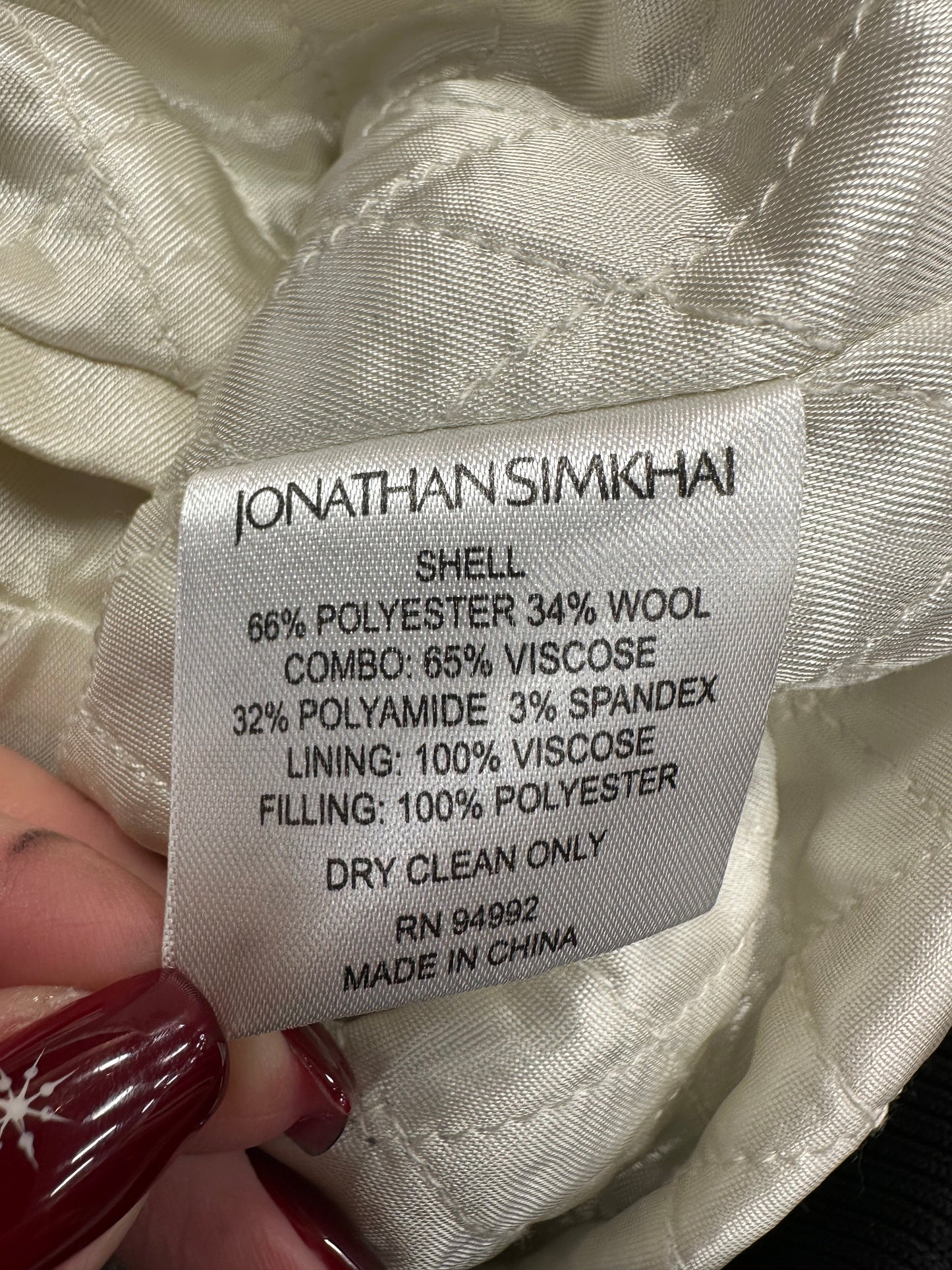 Jonathan Simkhai Knit Bomber Jacket