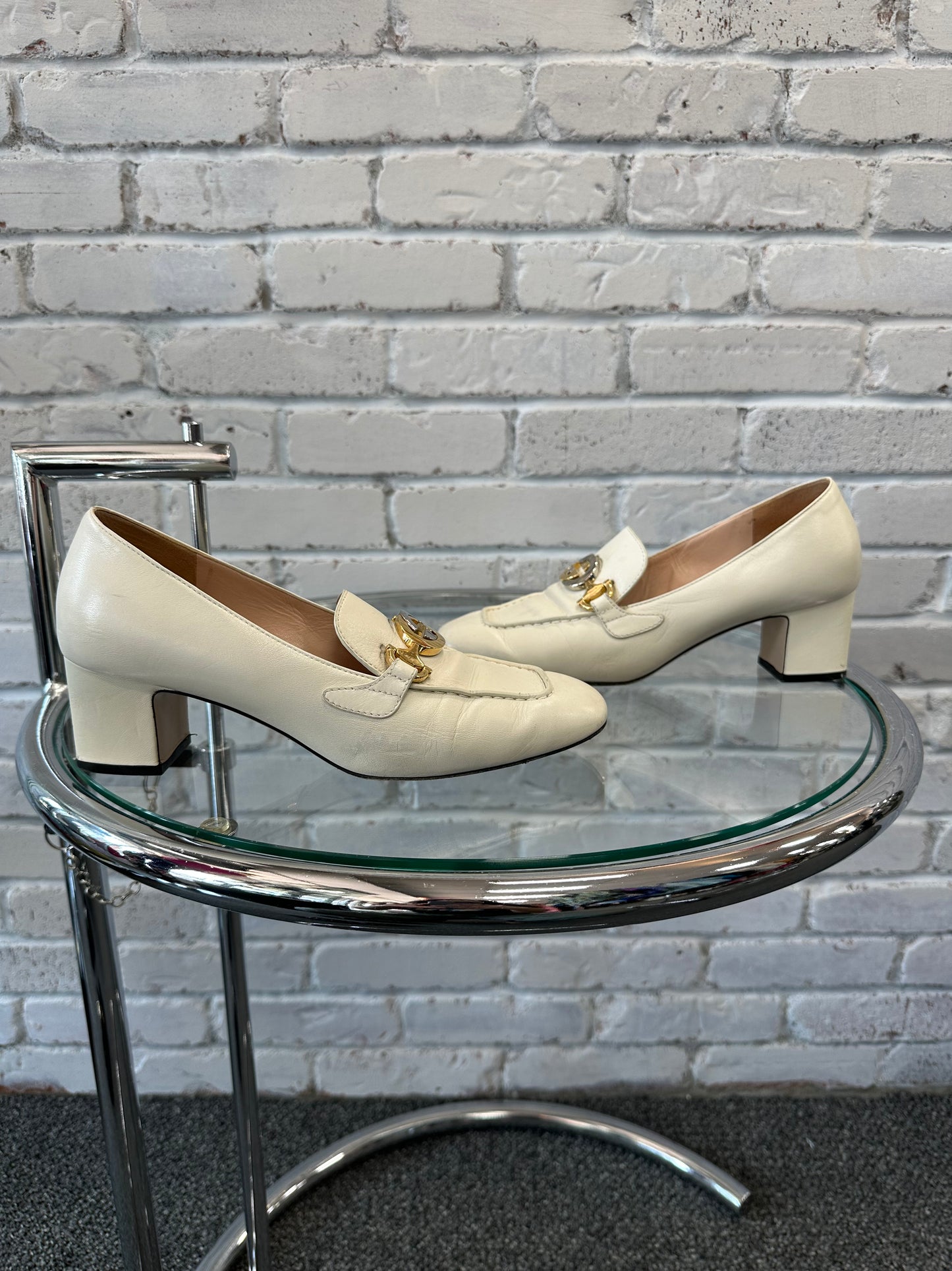 Gucci loafer Heel