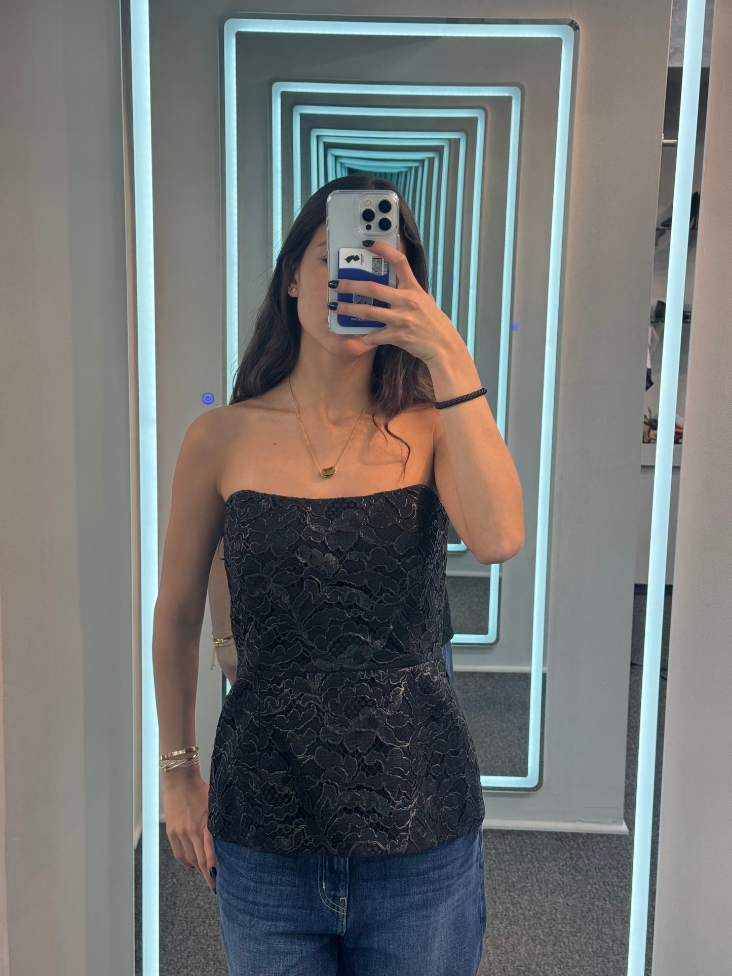 Gucci Strapless Top