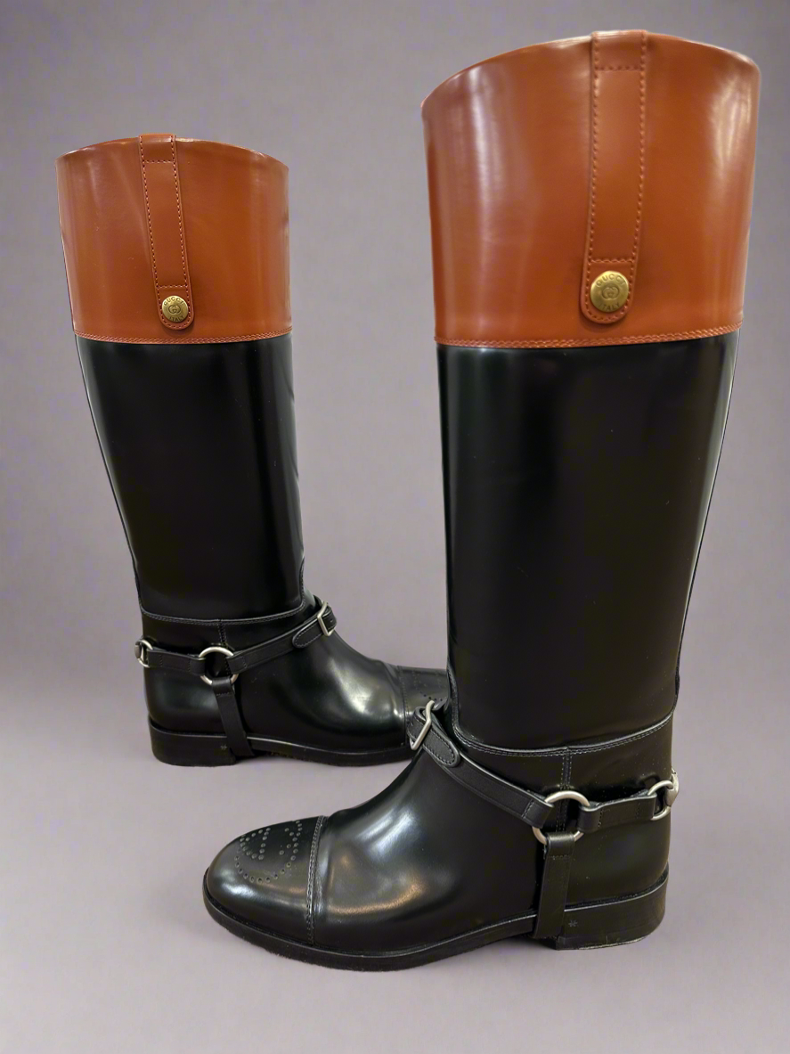 GUCCI Tall Riding Boots