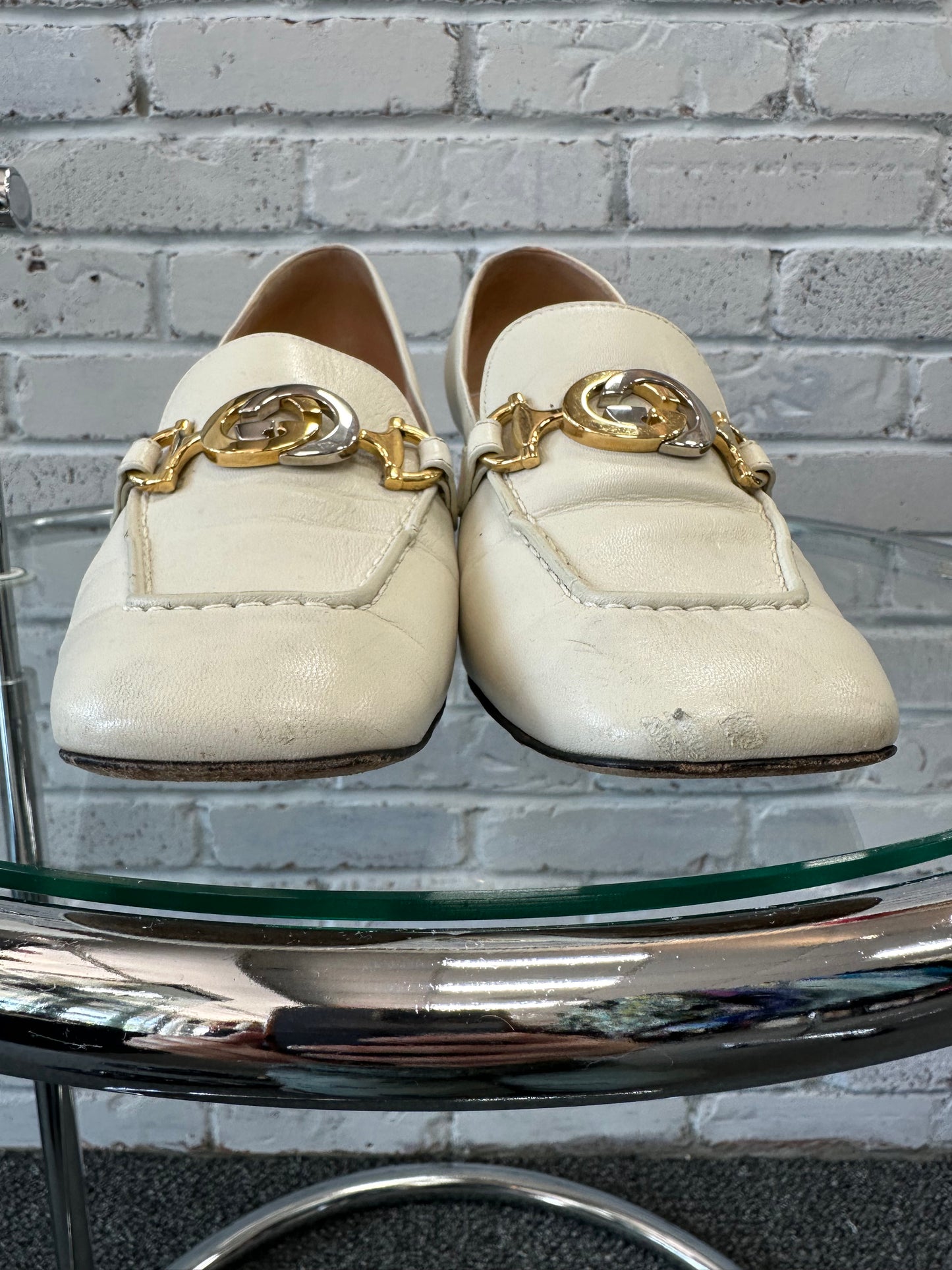 Gucci loafer Heel
