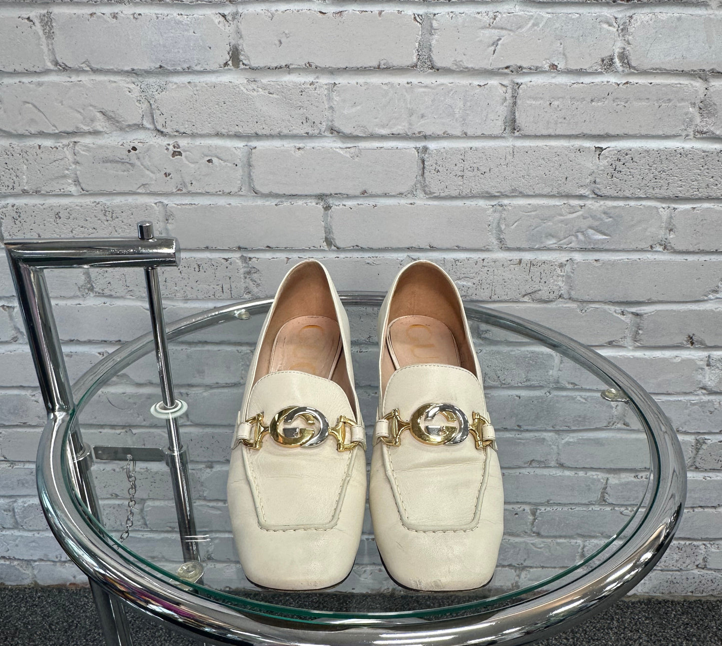 Gucci loafer Heel