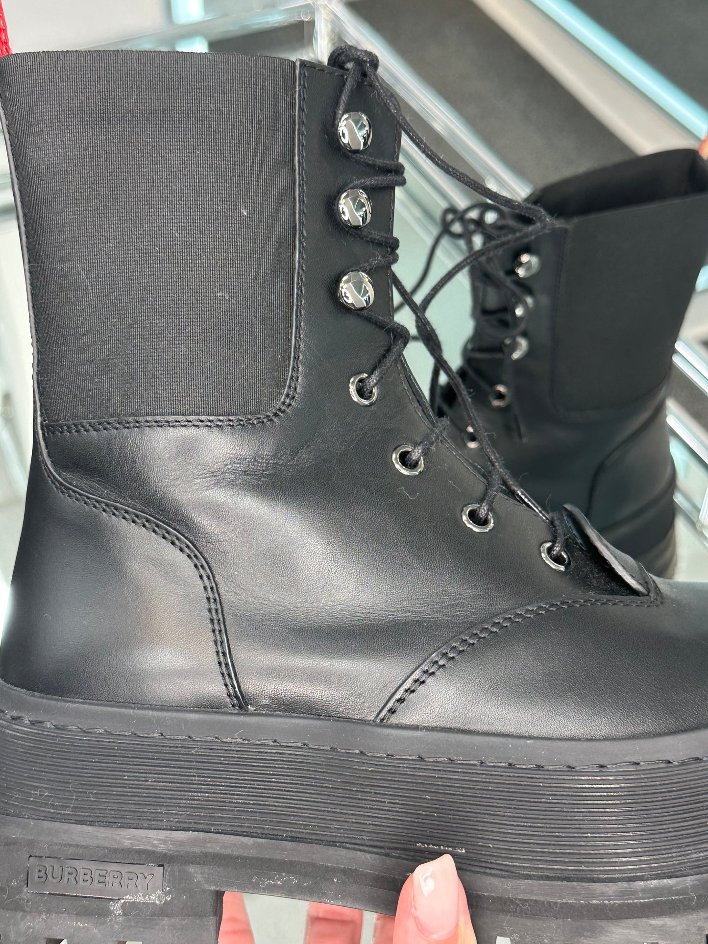 Burberry Combat Boot