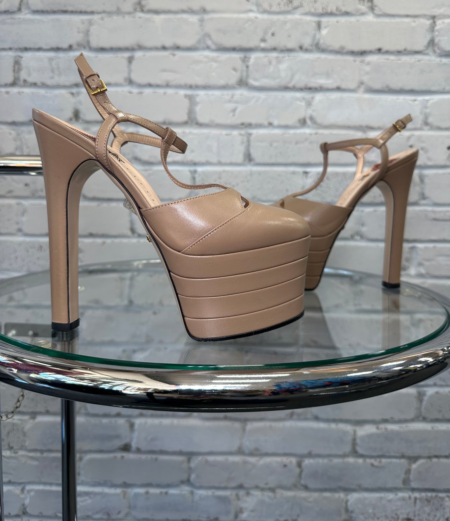 Gucci platform Heels