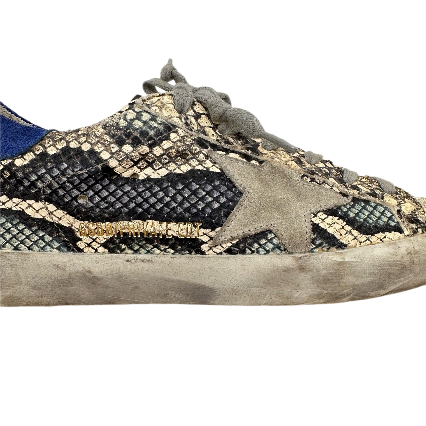 GOLDEN GOOSE Snakeskin Print Size 37