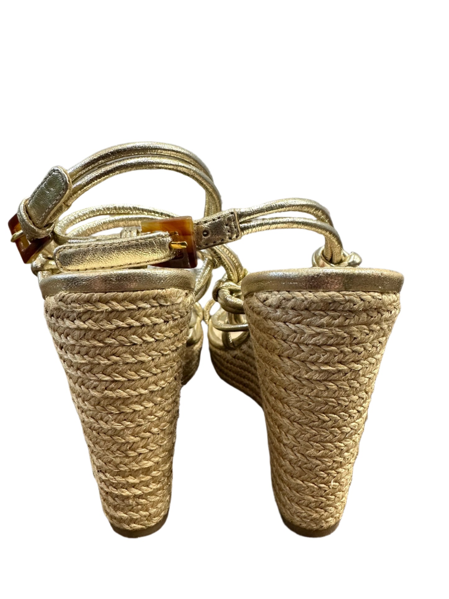 PRADA Raffia Wedge
