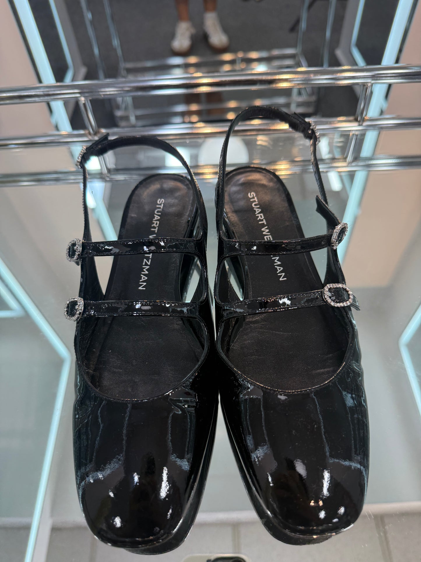 Stuart Weitzman MaryJane Slingbacks