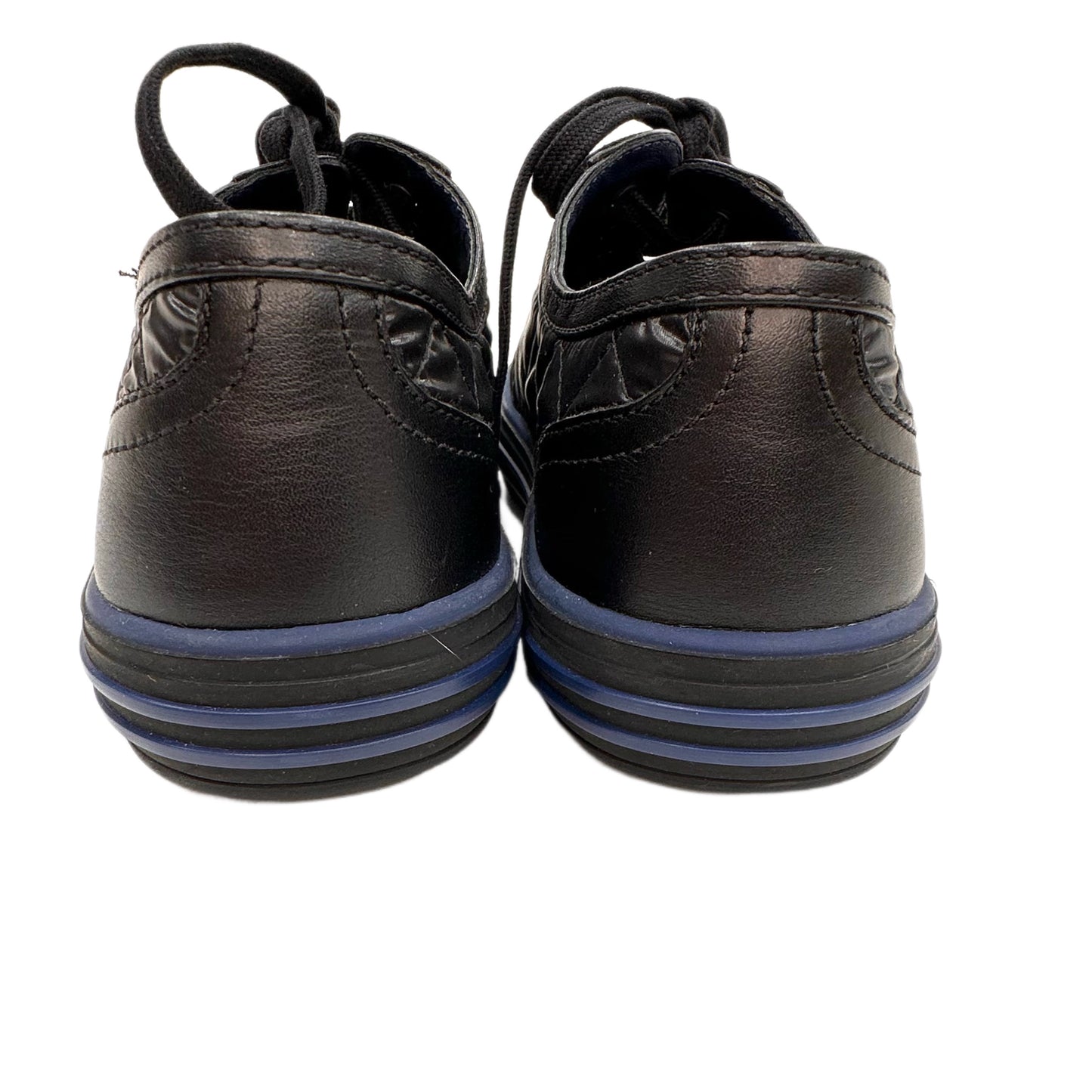 CHANEL Quilted Sneakers Size 35.5 Black