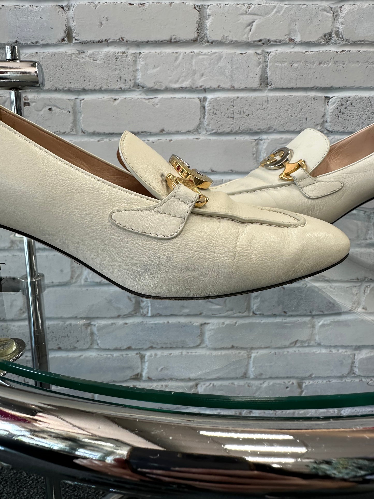 Gucci loafer Heel