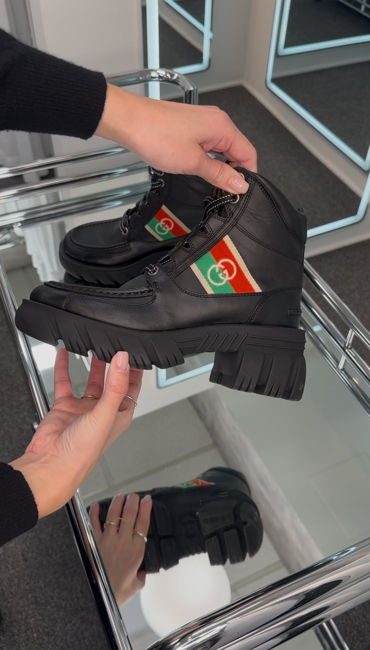 Gucci Combat Boot