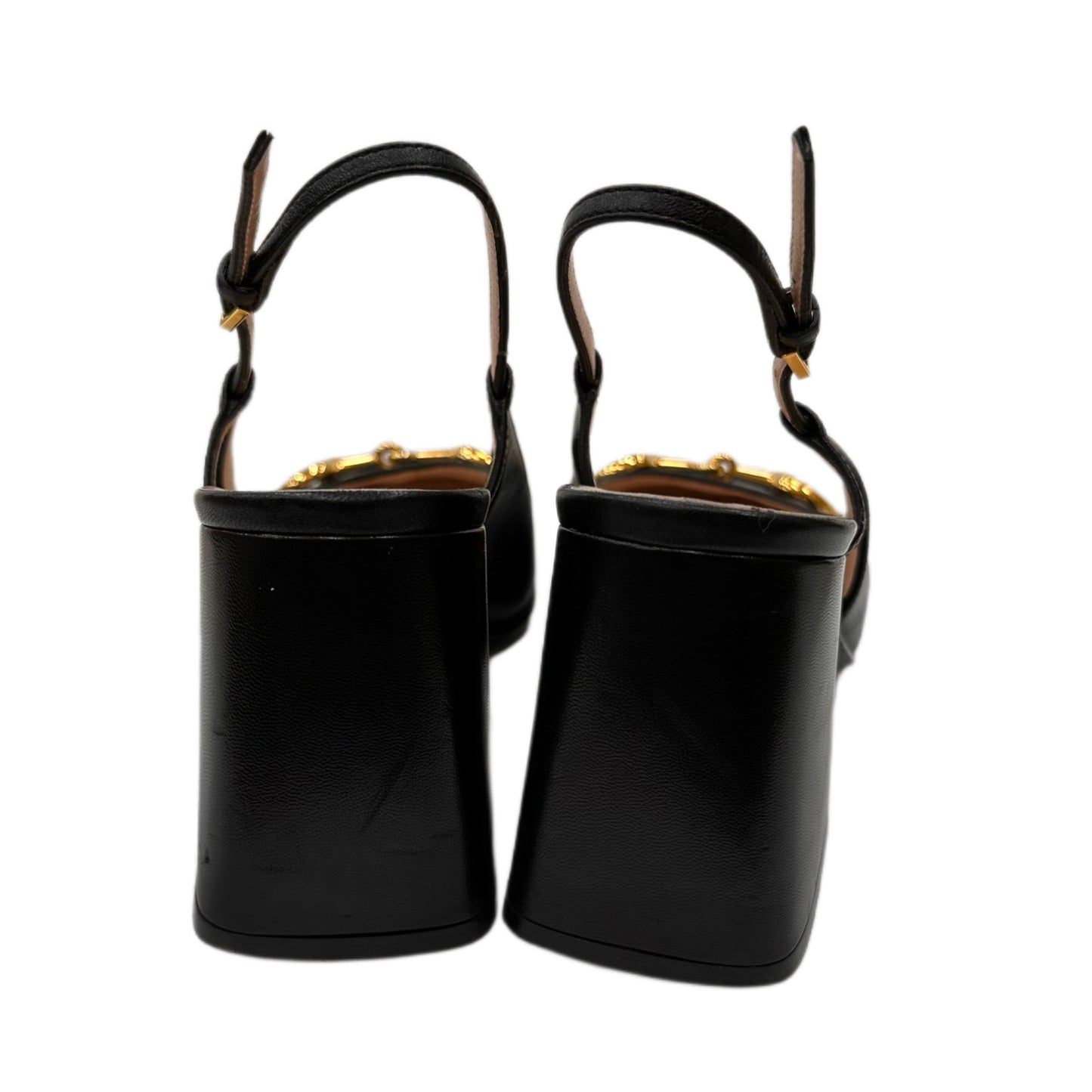 GUCCI Black Slingback Pumps Size 38