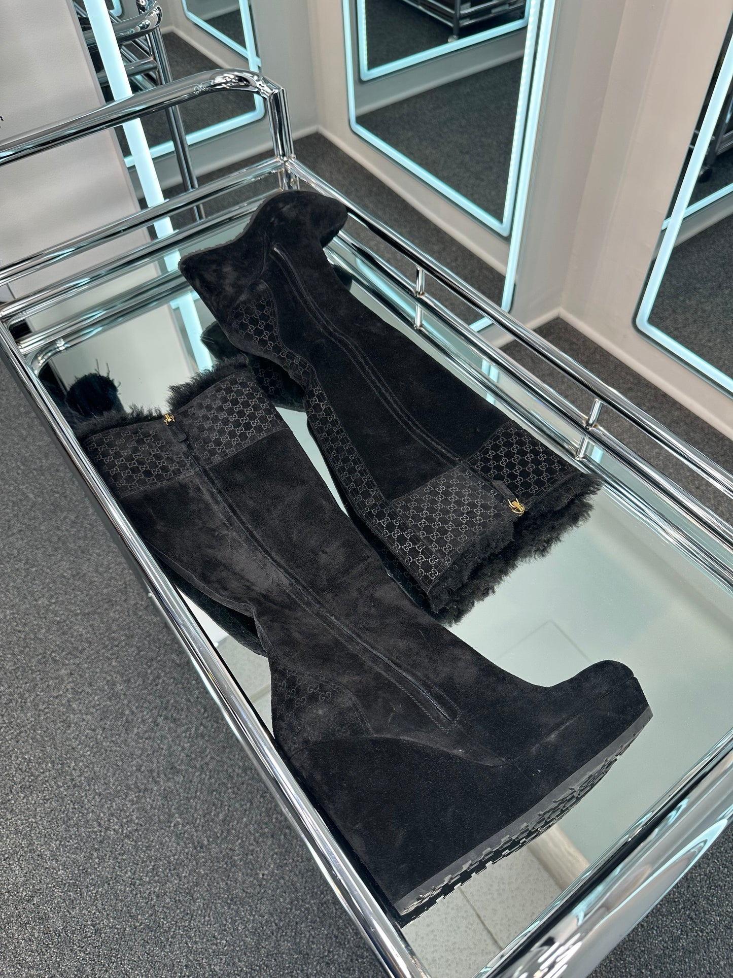 Gucci Knee High Boots