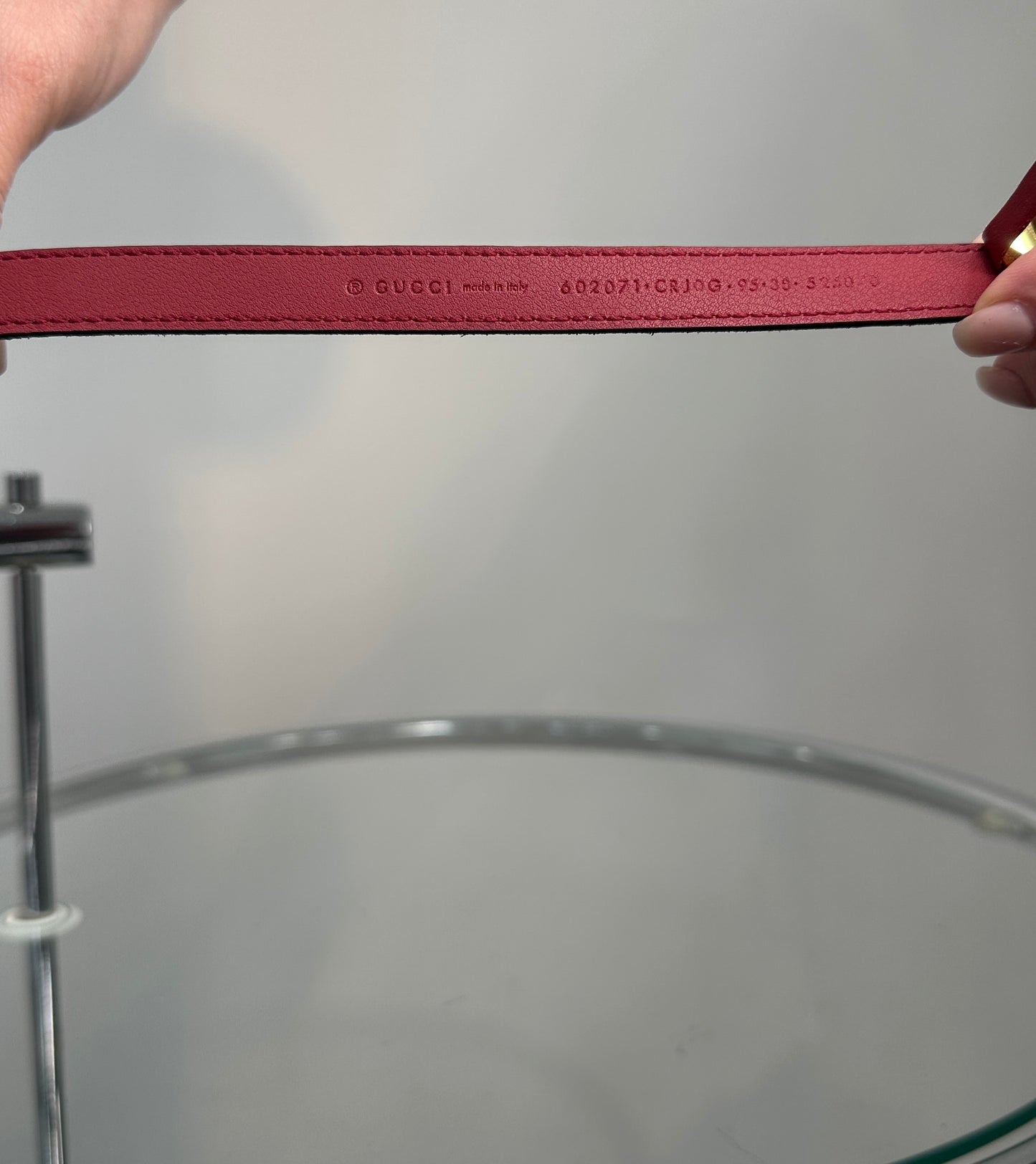 Gucci thin Belt