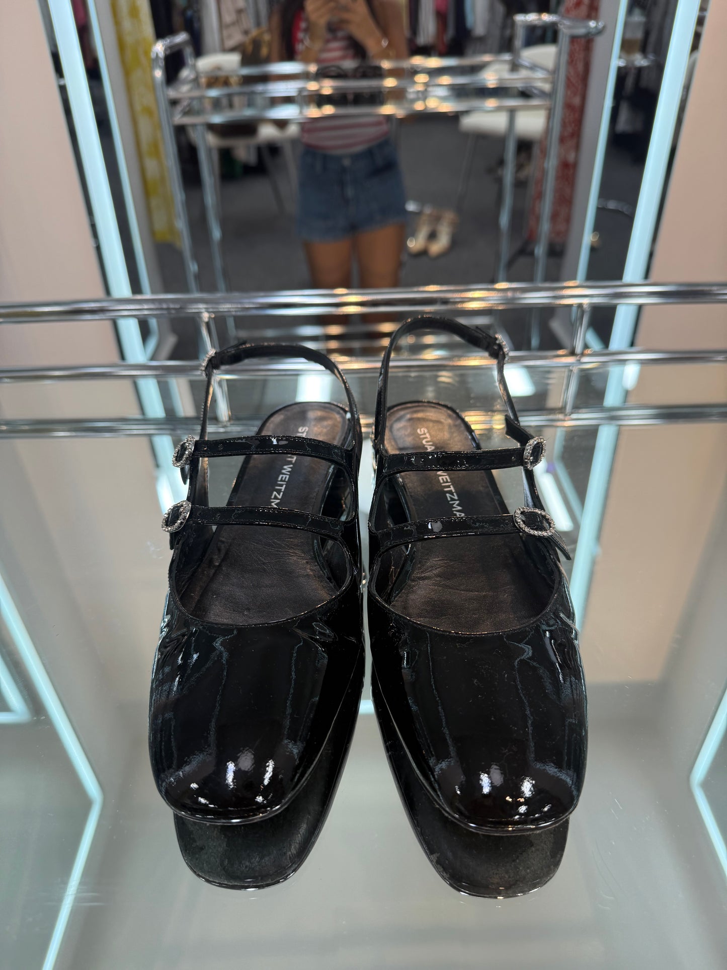 Stuart Weitzman MaryJane Slingbacks