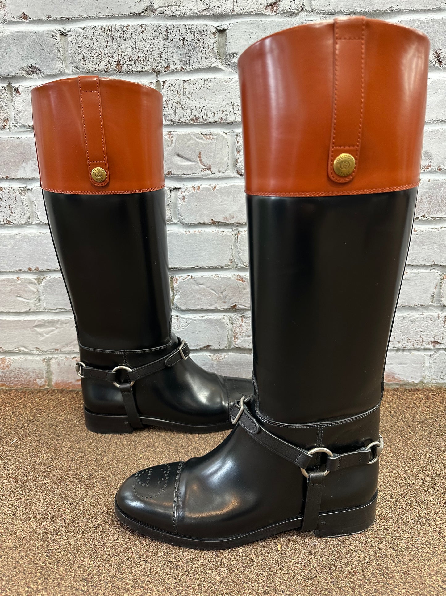 GUCCI Tall Riding Boots