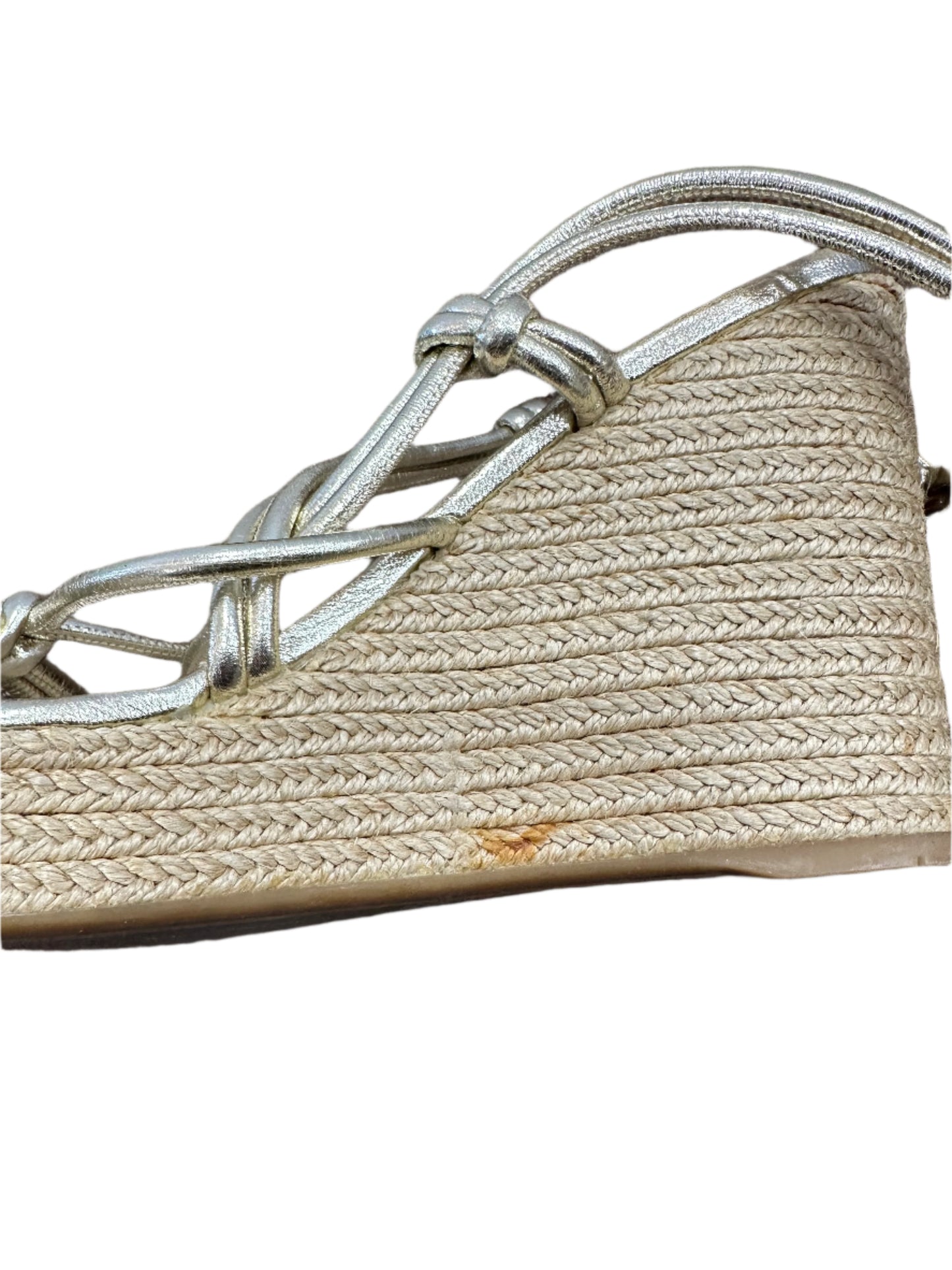 PRADA Raffia Wedge