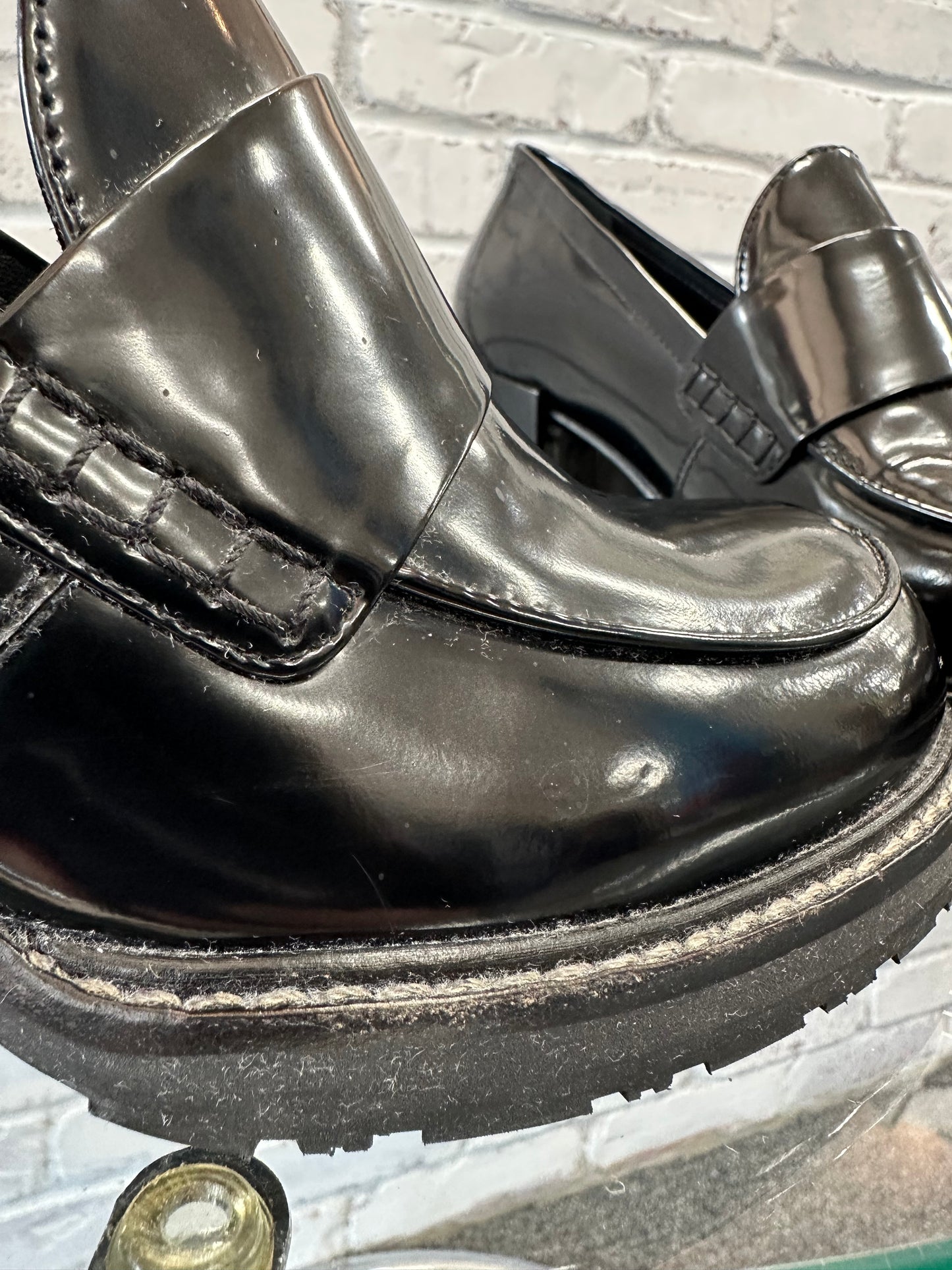 Stuart Weitzman loafer Heel