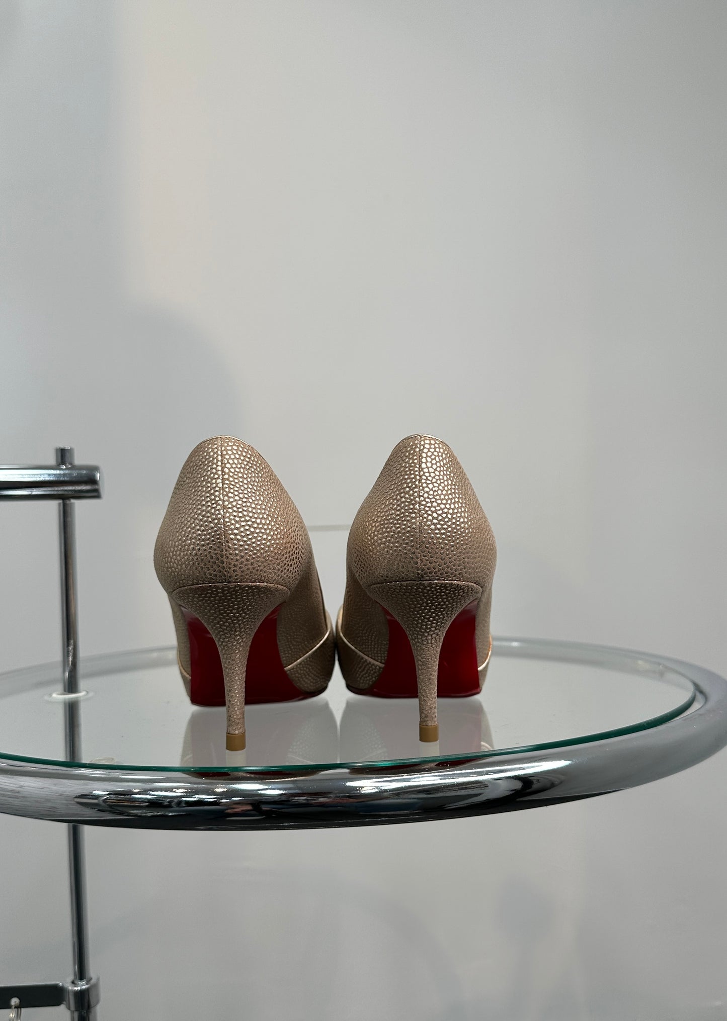 Christian Louboutin peep-toe Heels