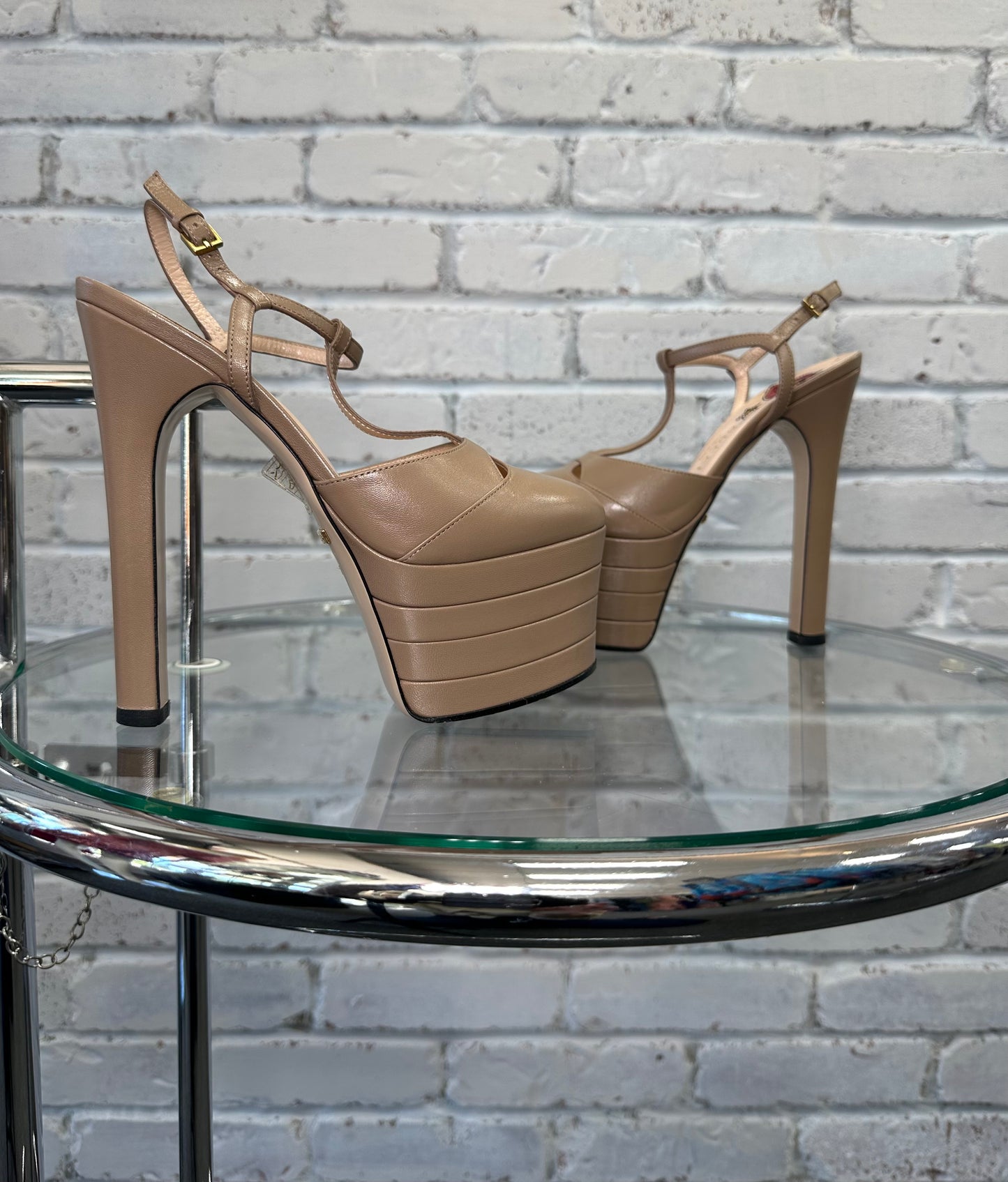 Gucci platform Heels