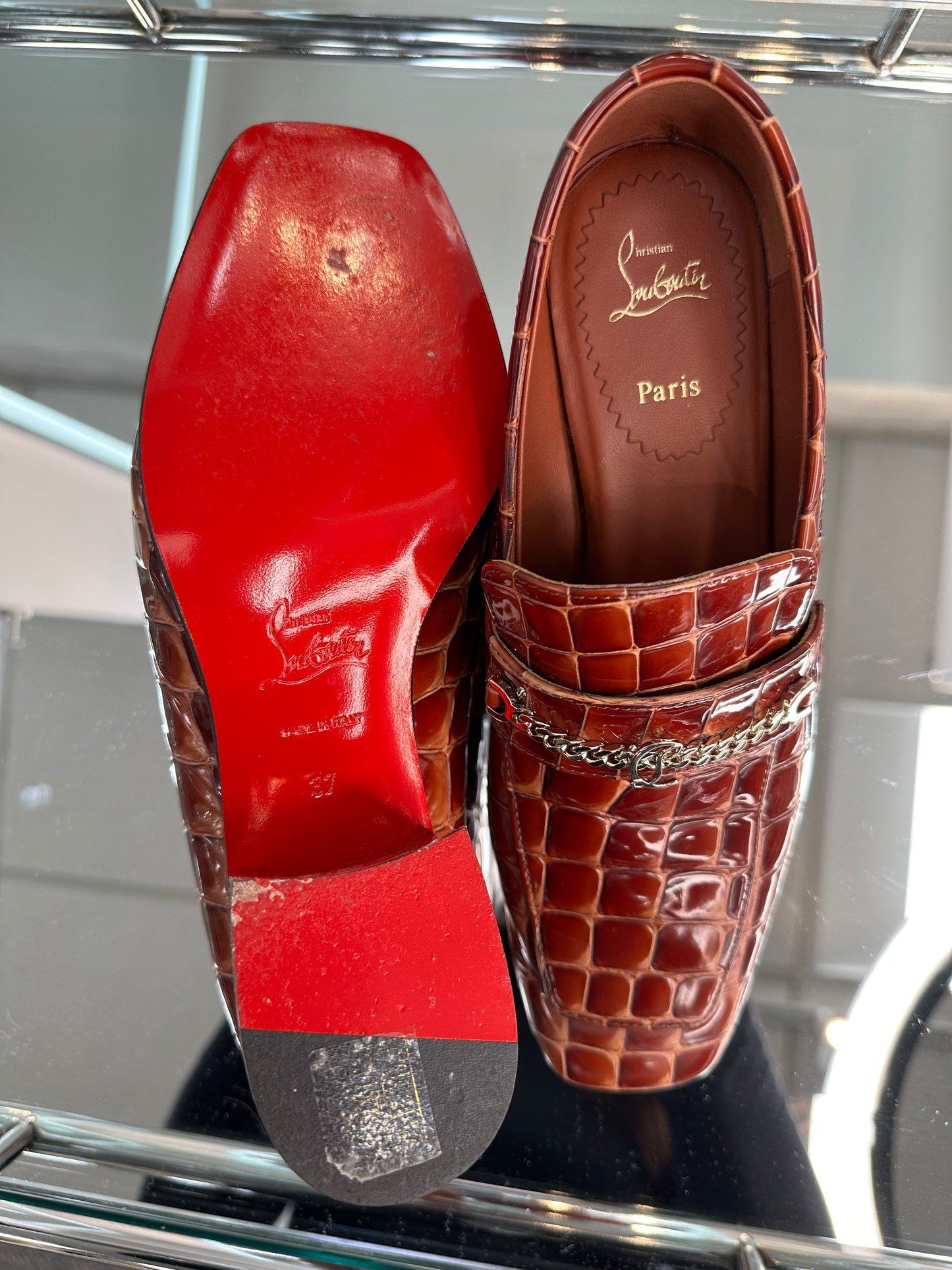 Christian Louboutin Loafer Heel
