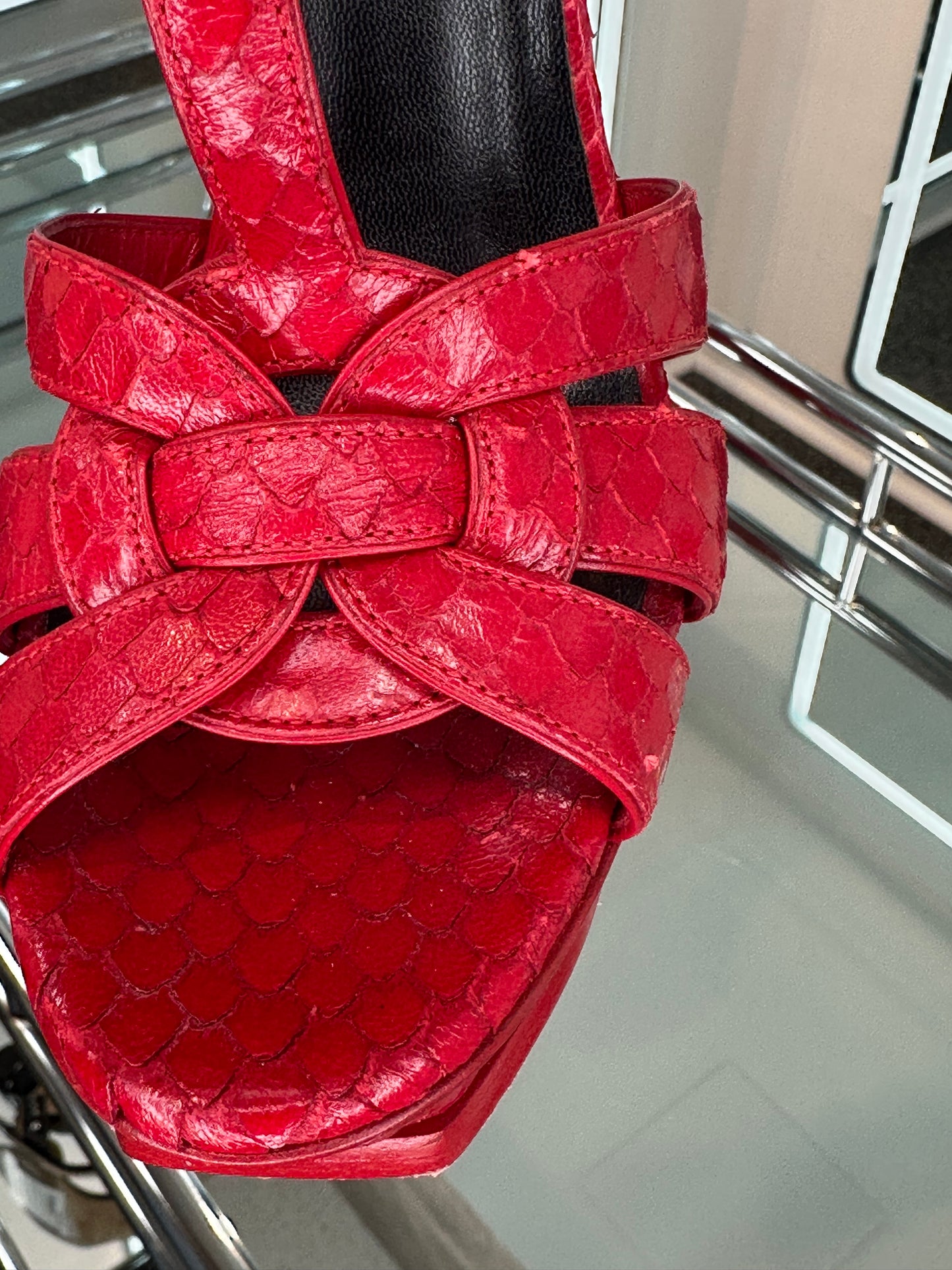 Saint Laurent T-Strap Sandals