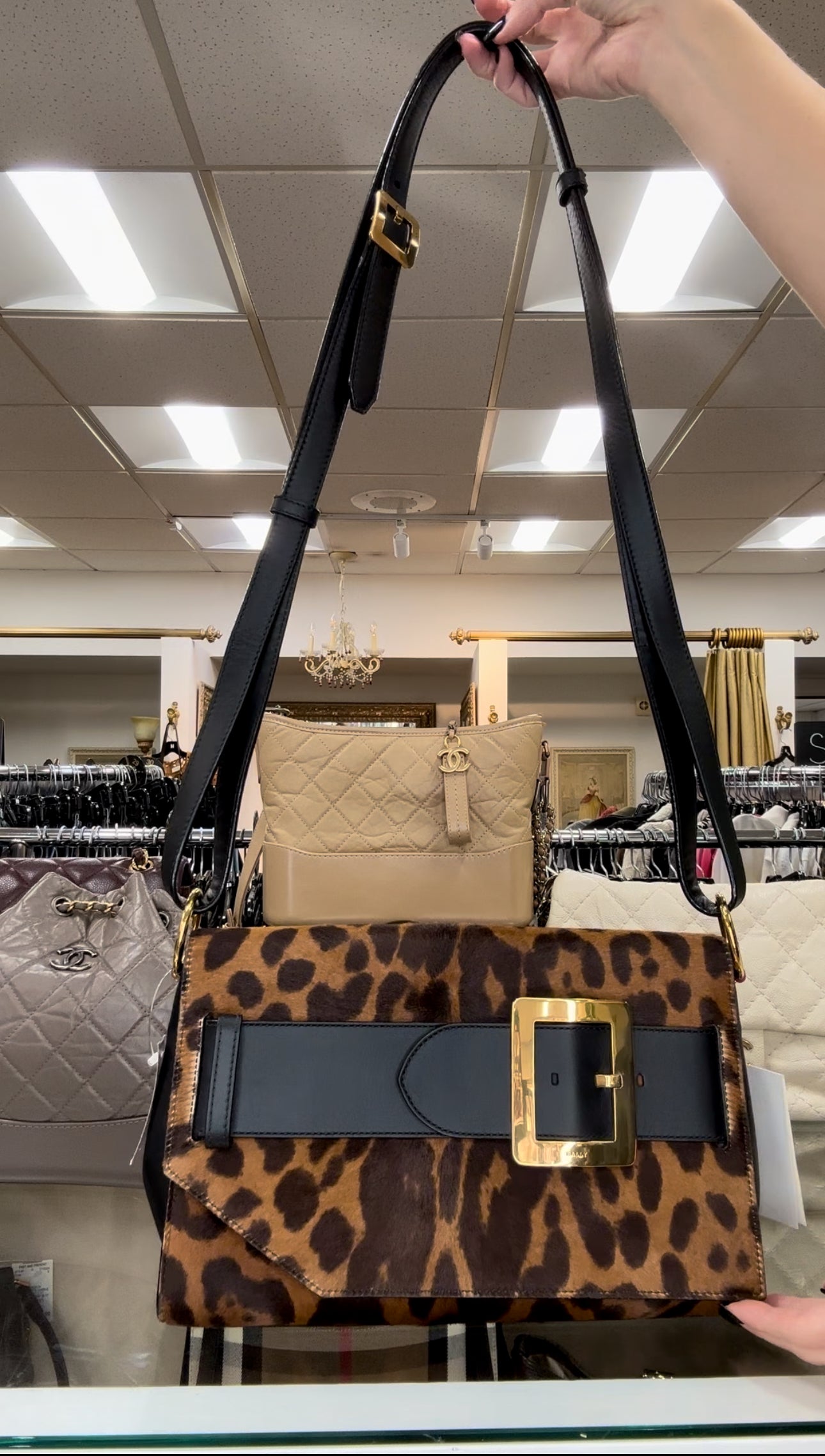 Bally Pony Hair Bag