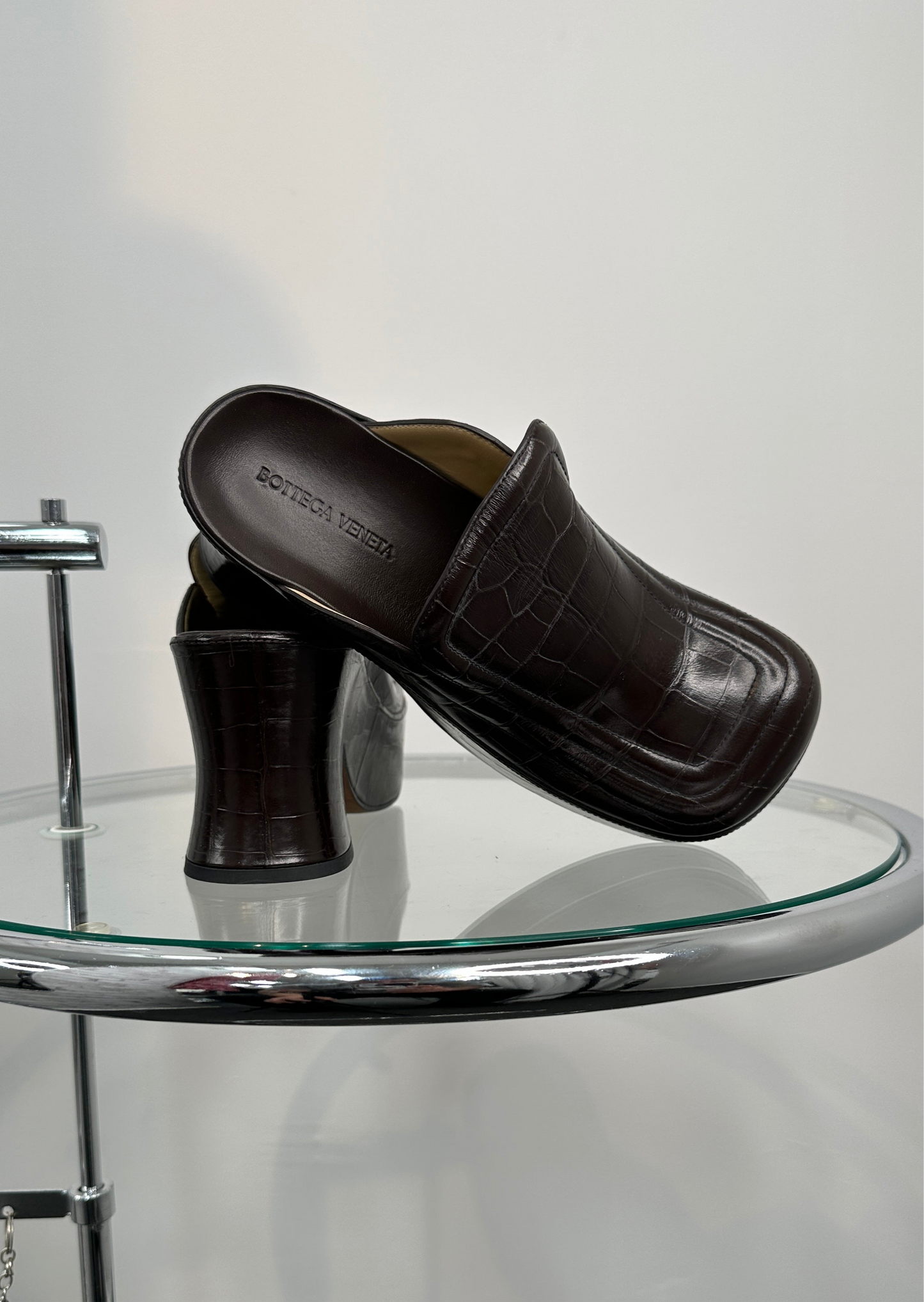 Bottega Veneta leather Clog