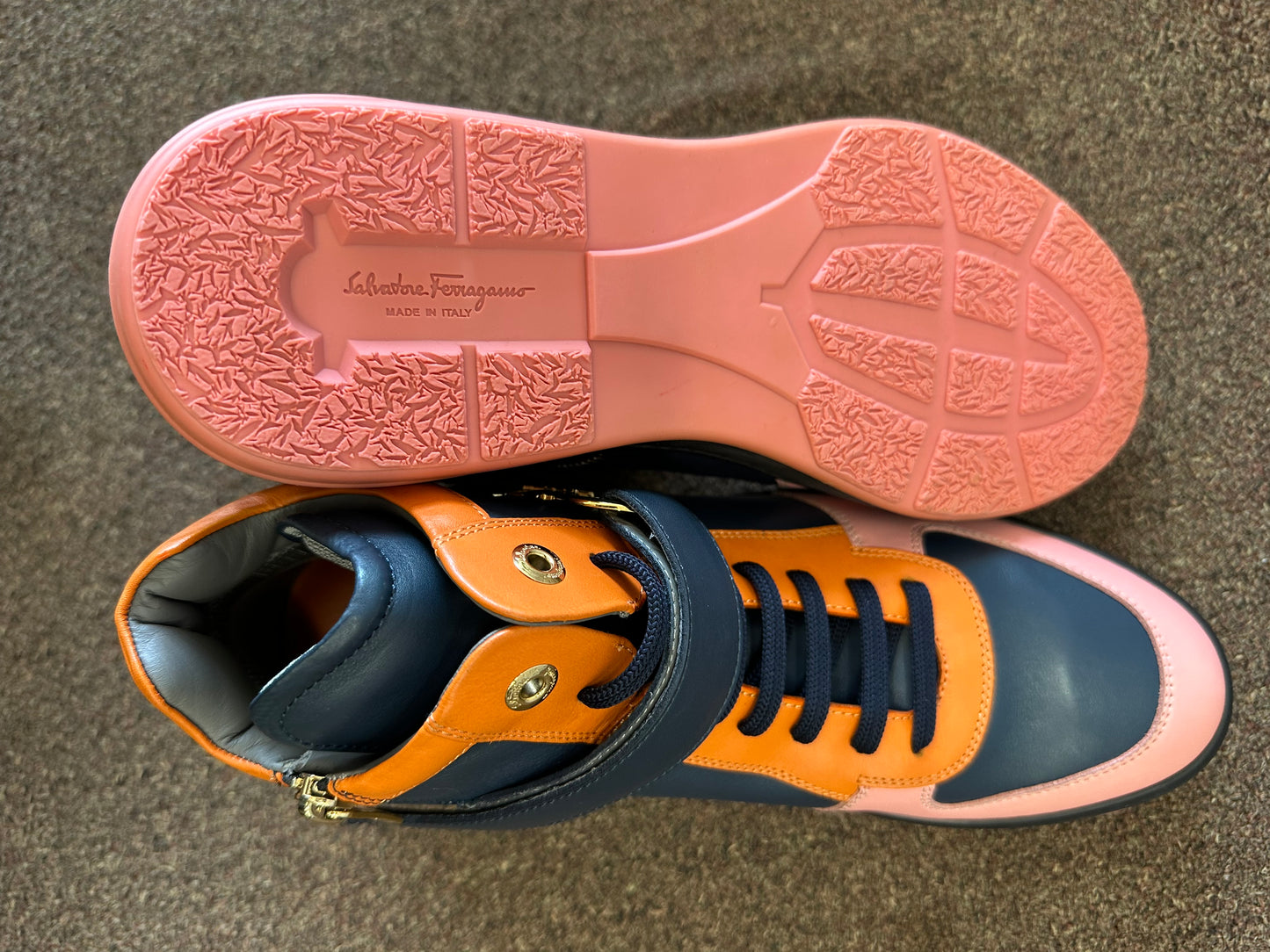 Ferragamo high top Sneakers