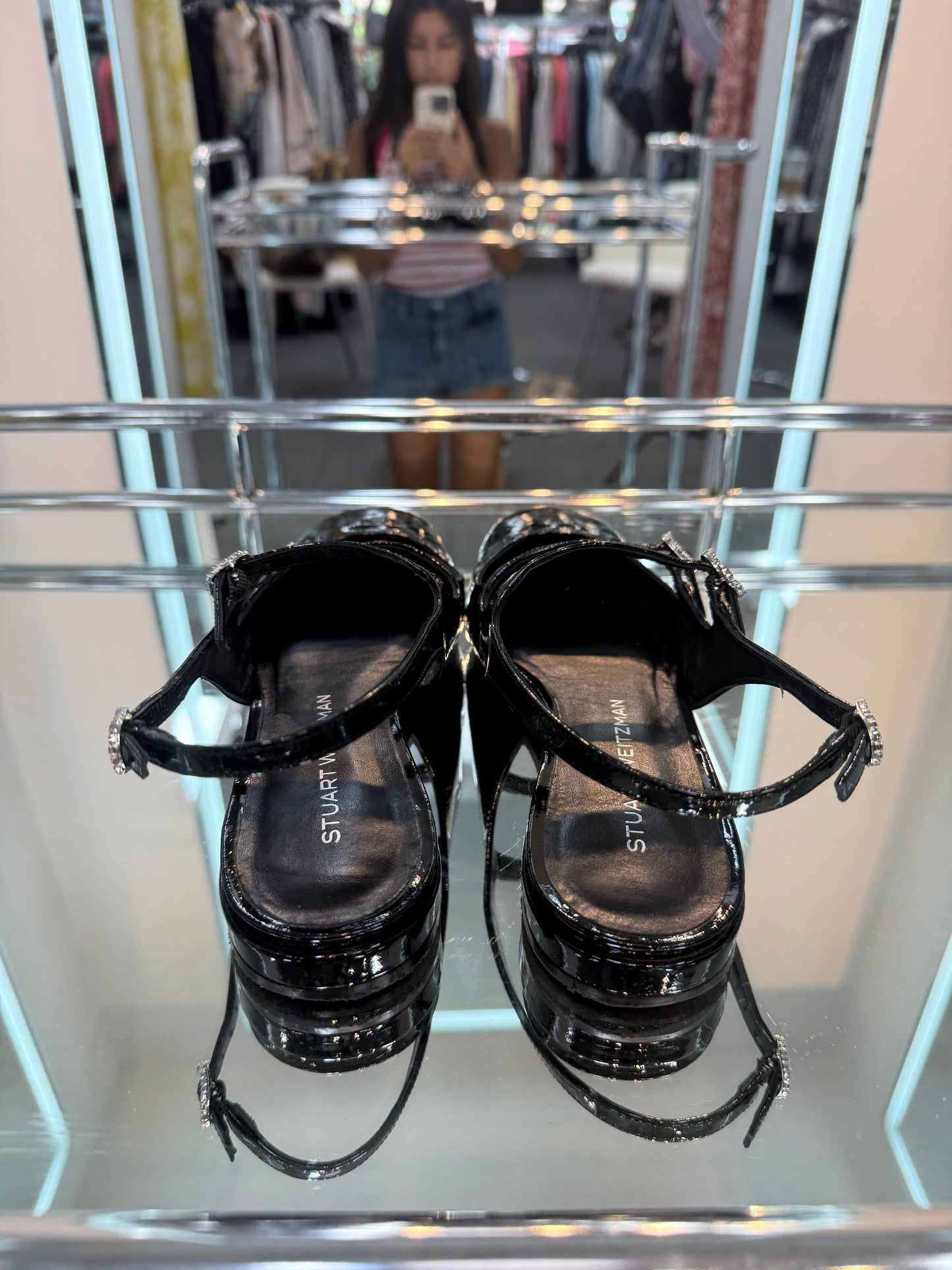 Stuart Weitzman MaryJane Slingbacks