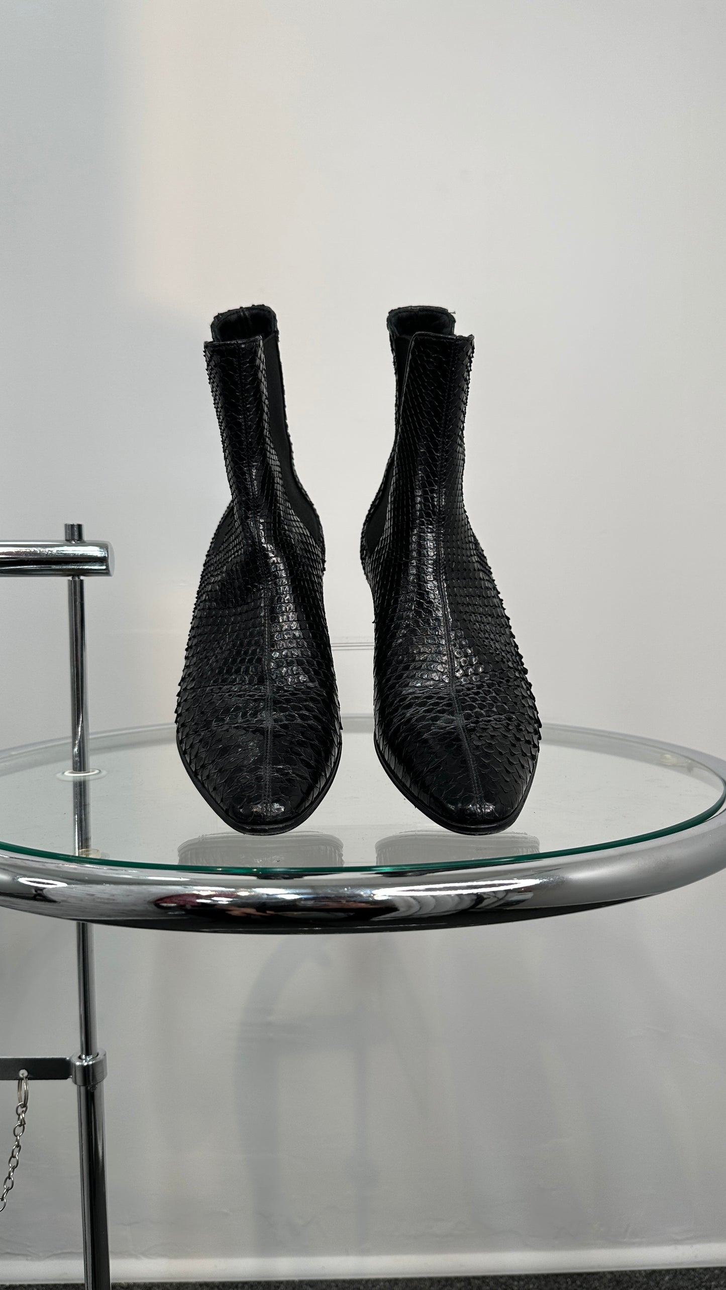 Saint Laurent python Bootie