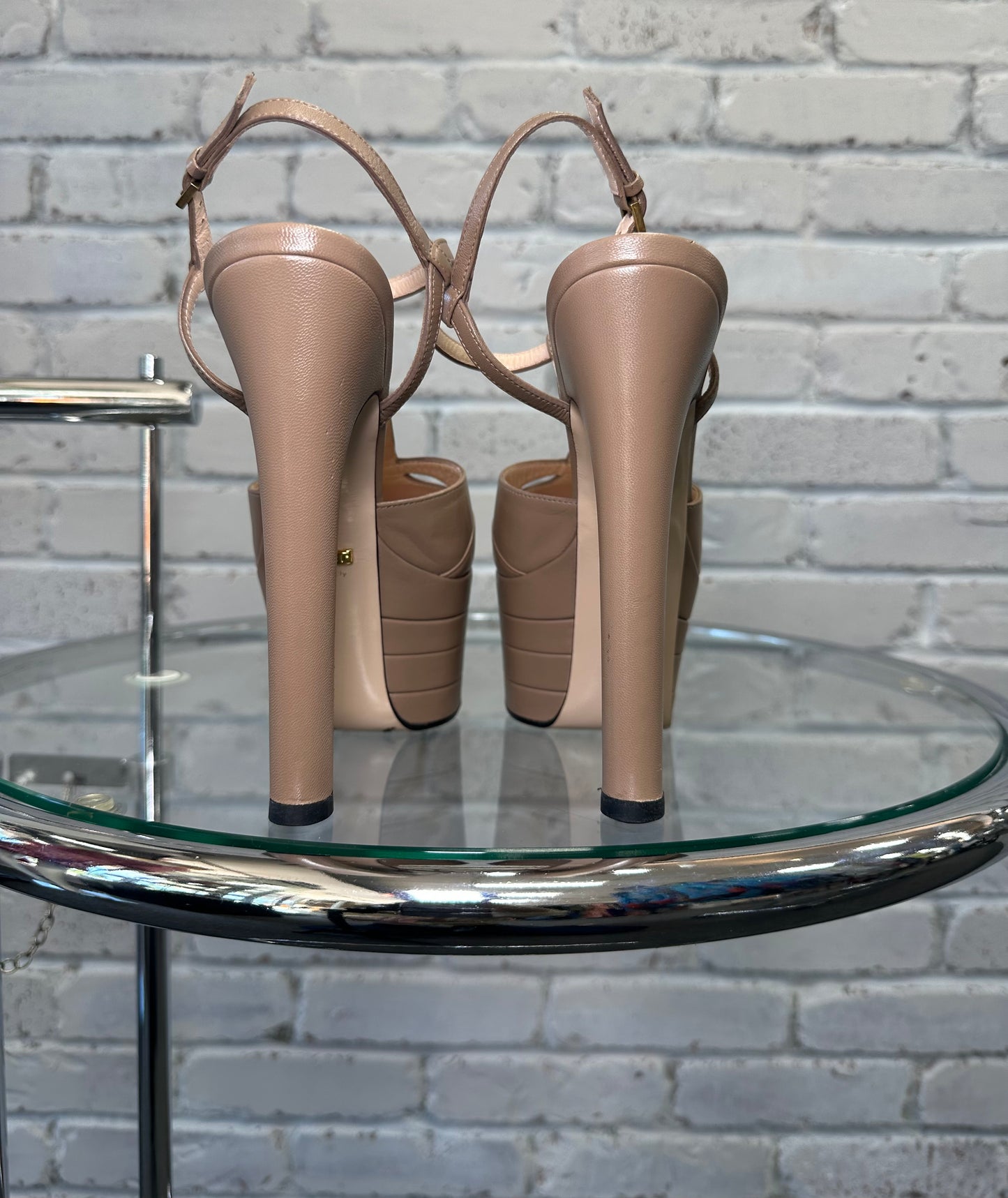Gucci platform Heels