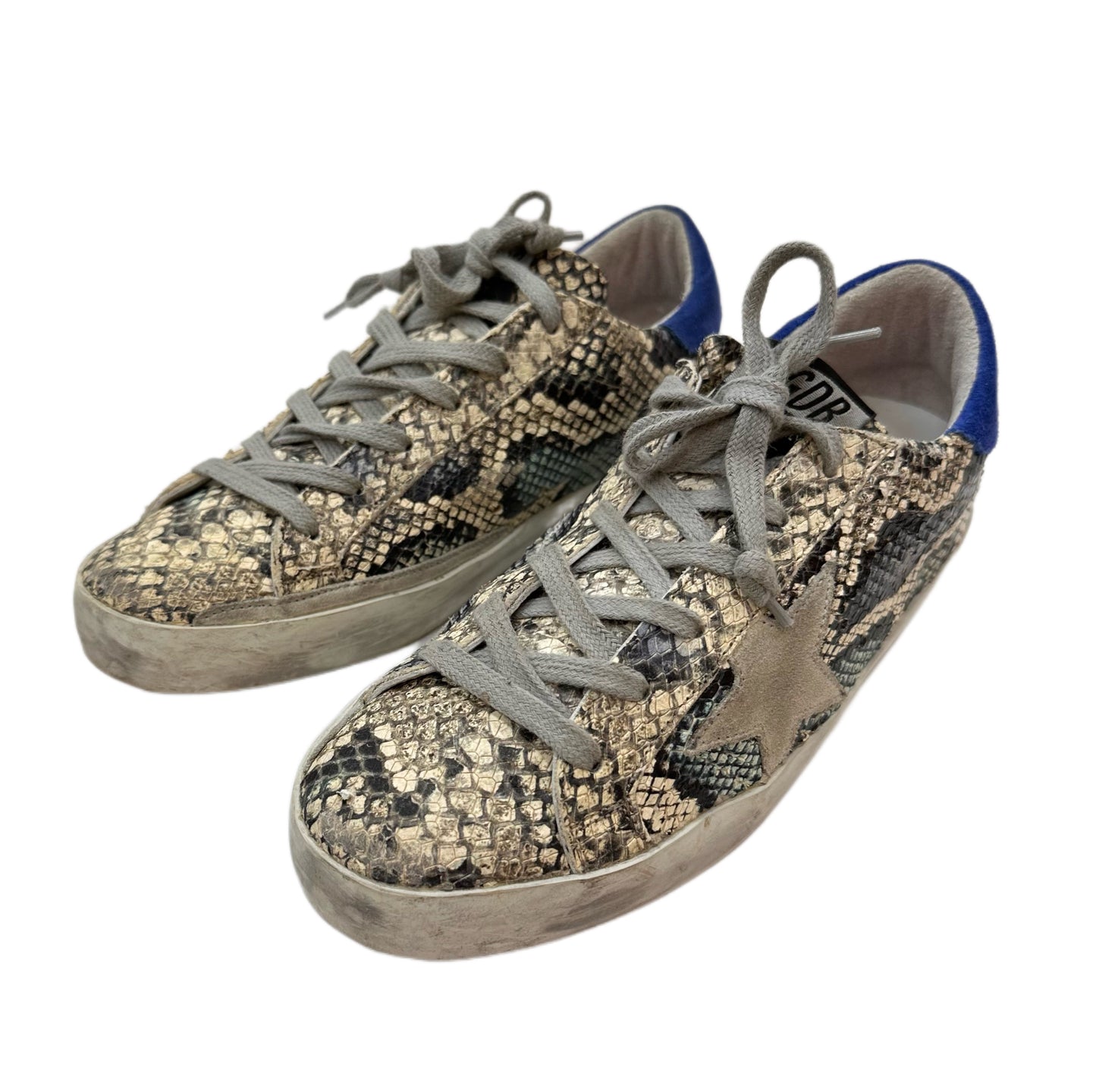 GOLDEN GOOSE Snakeskin Print Size 37