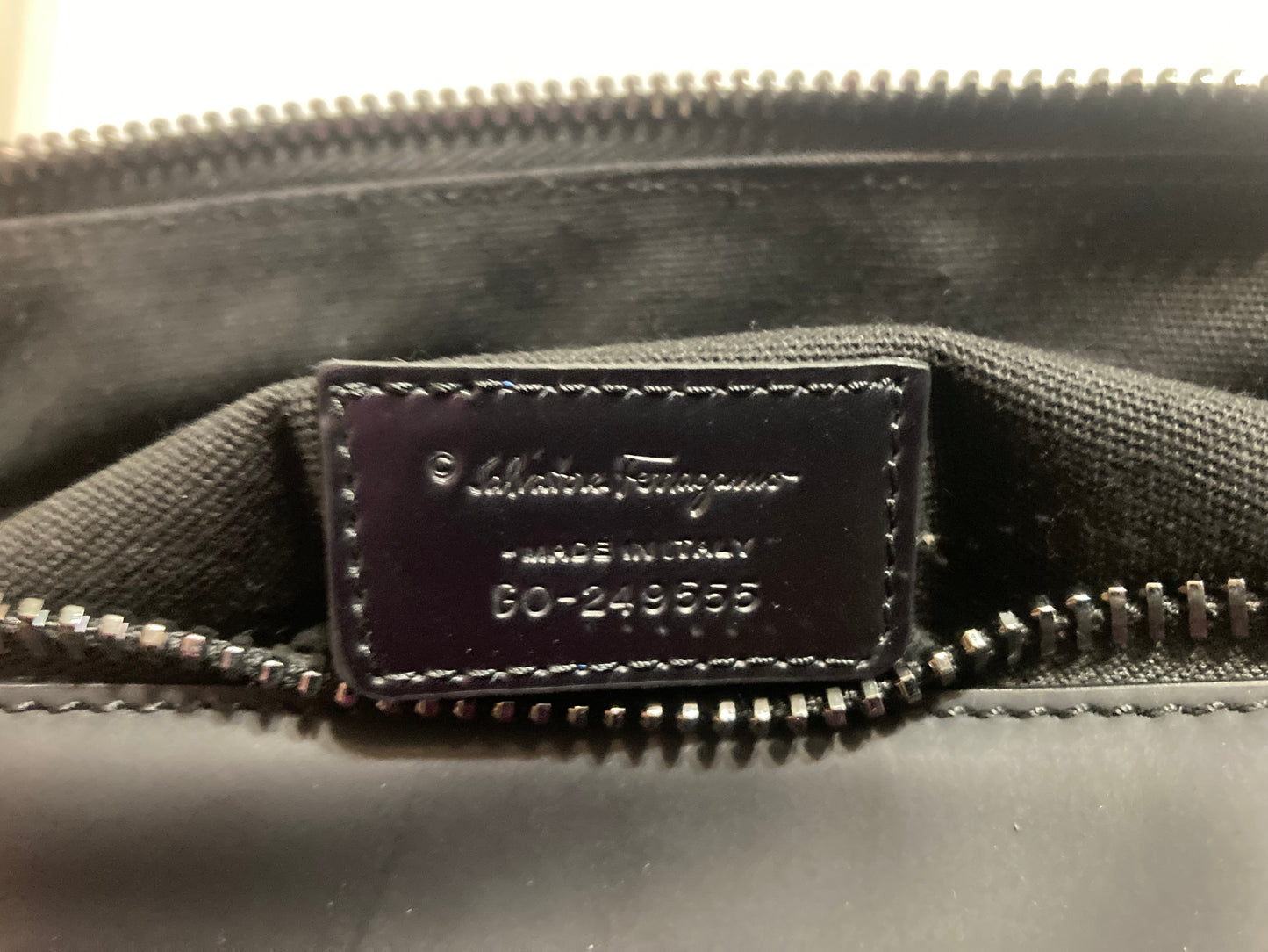 SALVATORE FERRAGAMO Leather Women’s Briefcase Black