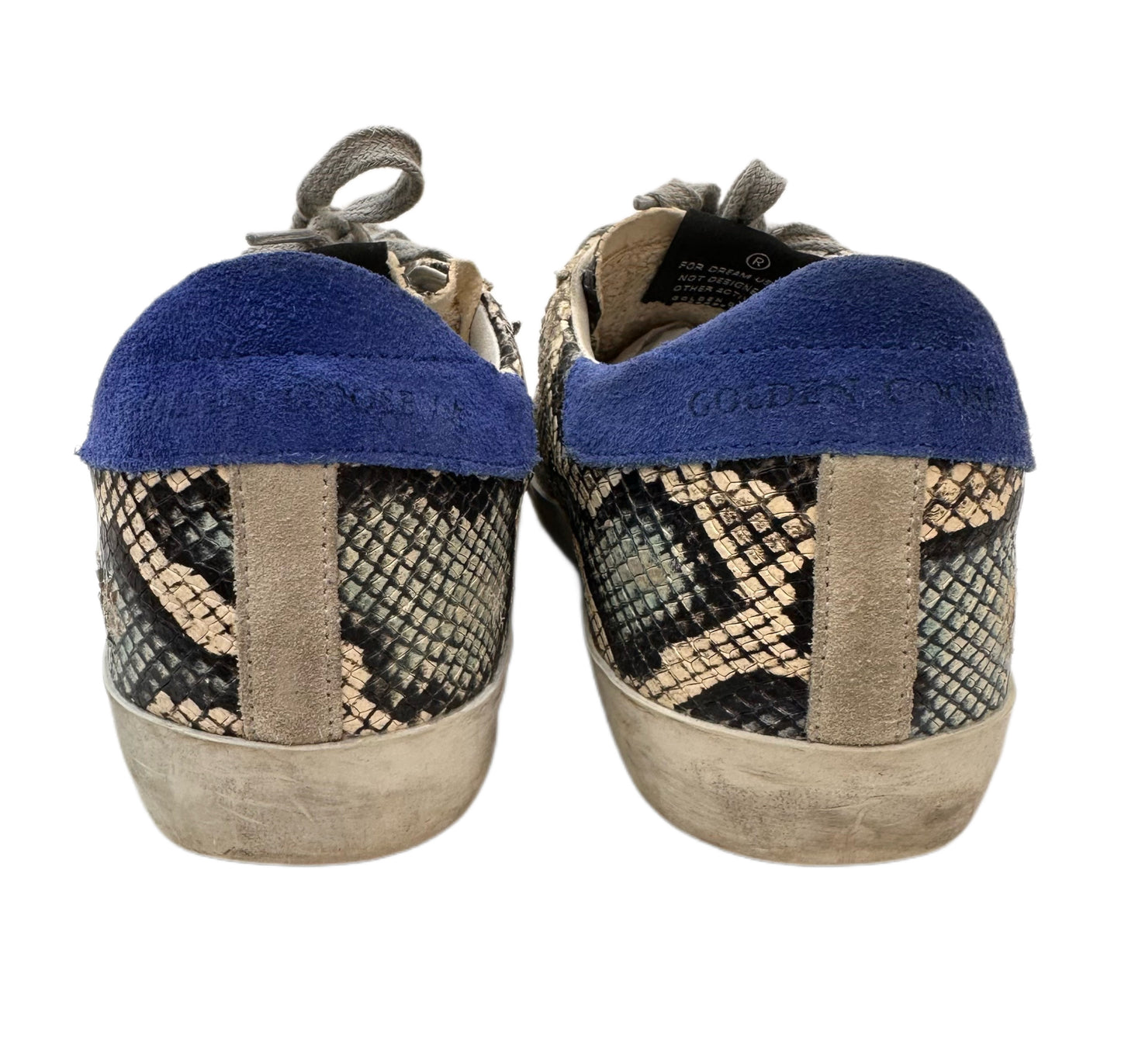 GOLDEN GOOSE Snakeskin Print Size 37