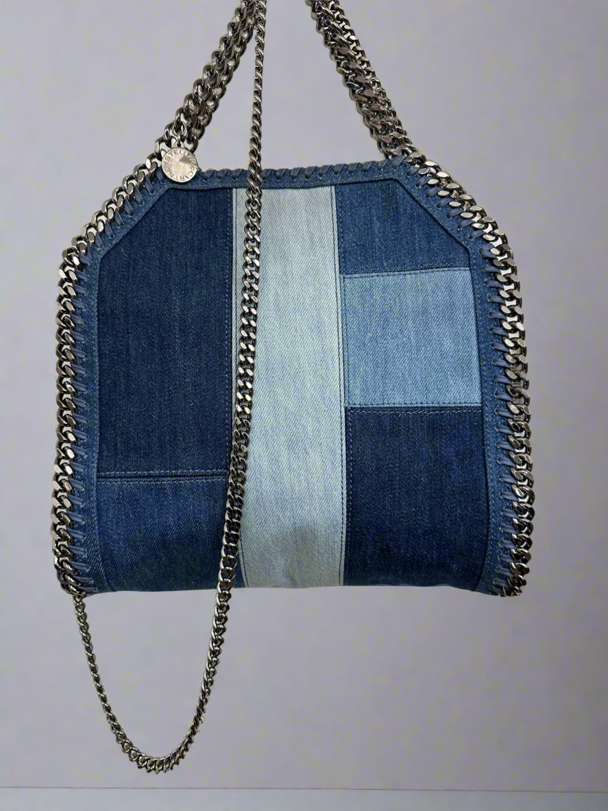 Stella McCartney Denim Falbella Tote