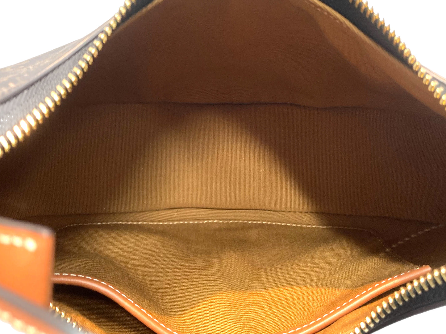 CELINE Ava Triomphe Classic Handbag Brown